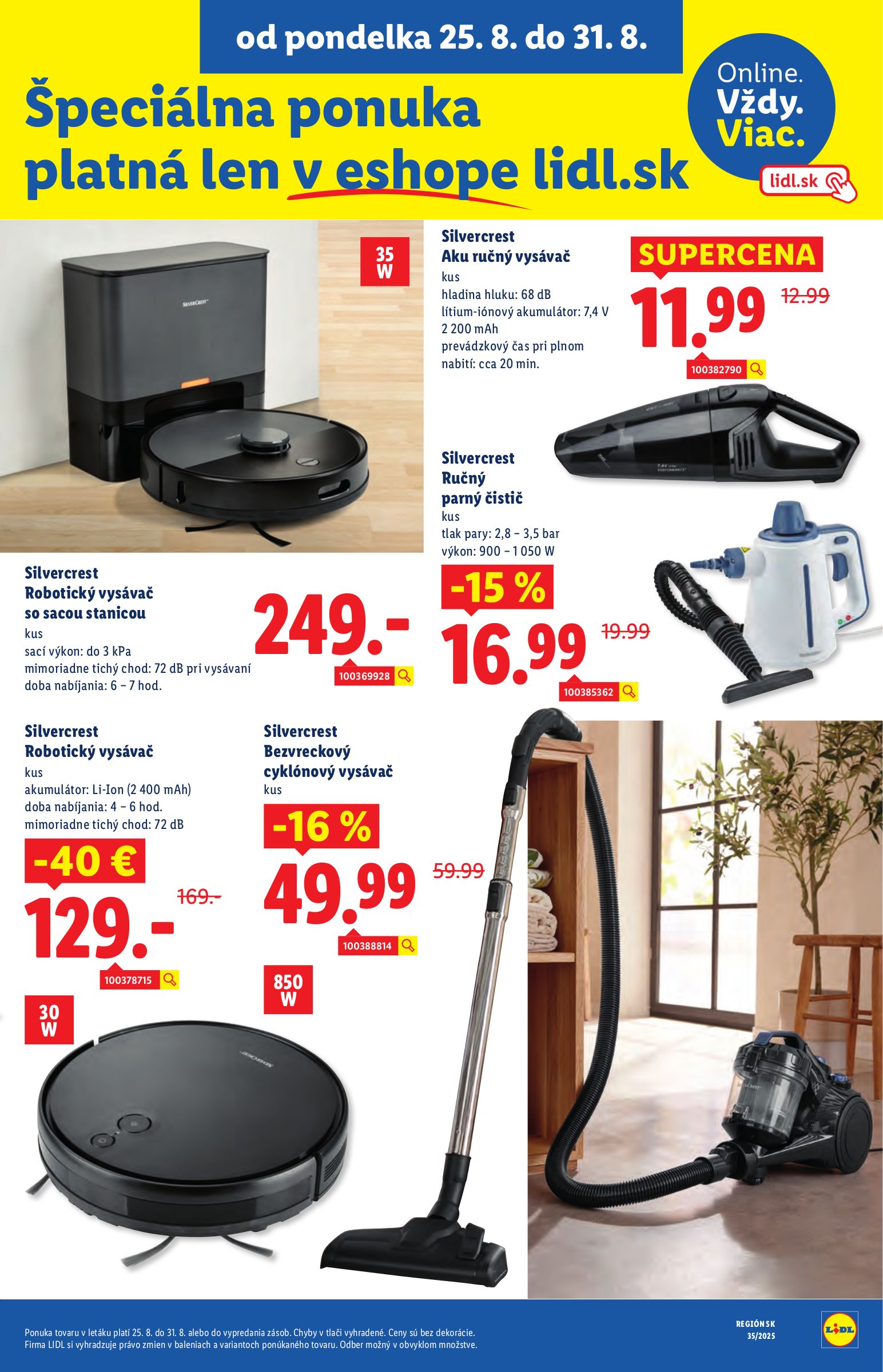 lidl - Leták Lidl platný od 25.08. do 31.08. - page: 62 lidl - Leták Lidl platný od 25.08. do 31.08. - page: 62