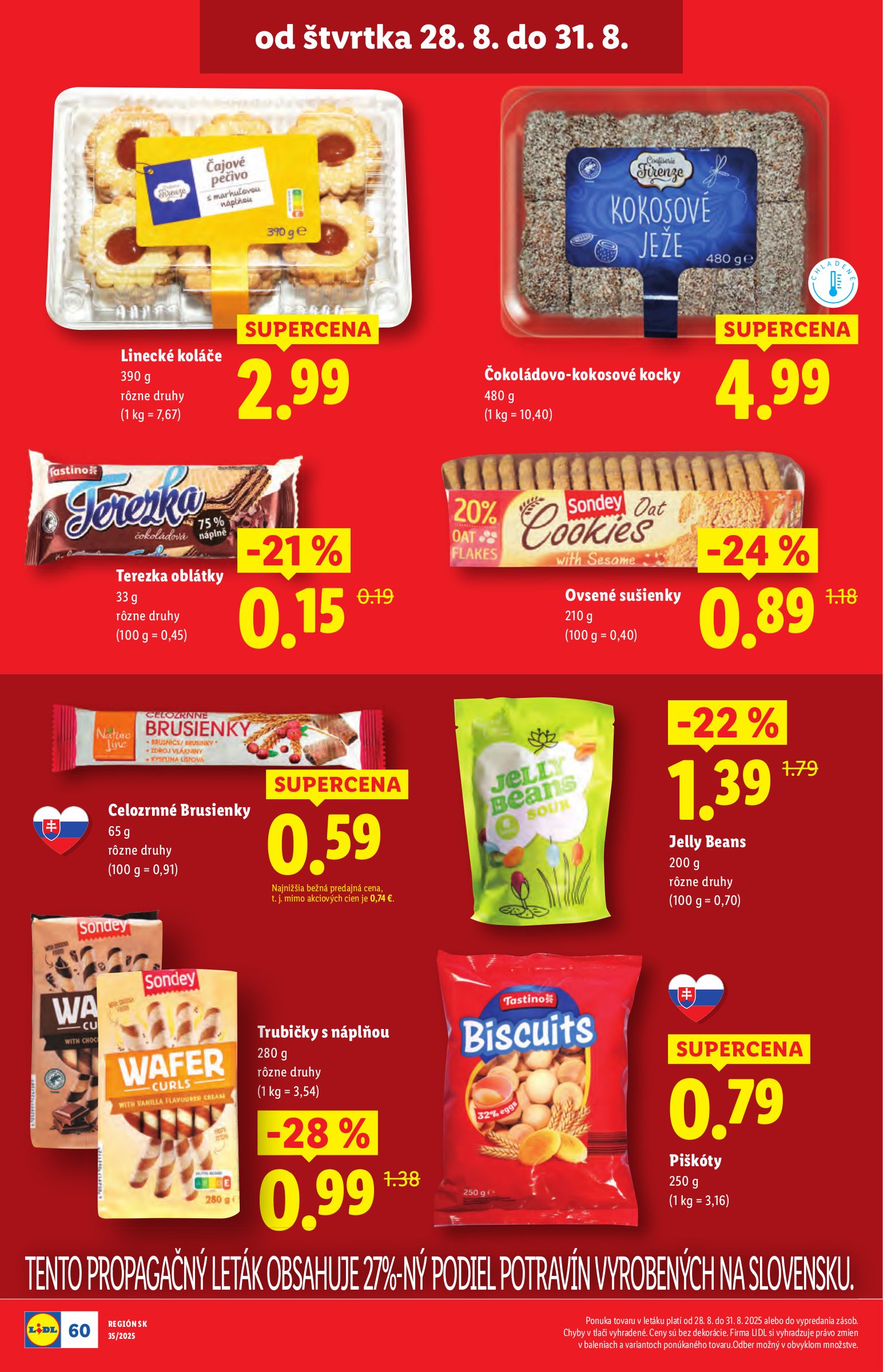 lidl - Leták Lidl platný od 25.08. do 31.08. - page: 70 lidl - Leták Lidl platný od 25.08. do 31.08. - page: 70