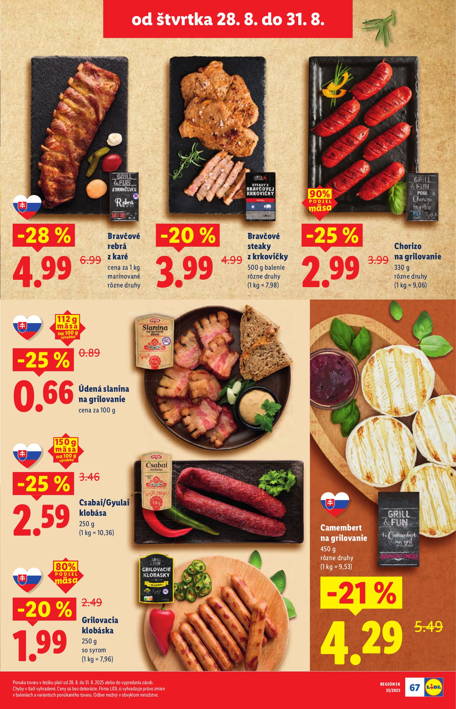 lidl - Leták Lidl platný od 25.08. do 31.08. - page: 77 lidl - Leták Lidl platný od 25.08. do 31.08. - page: 77