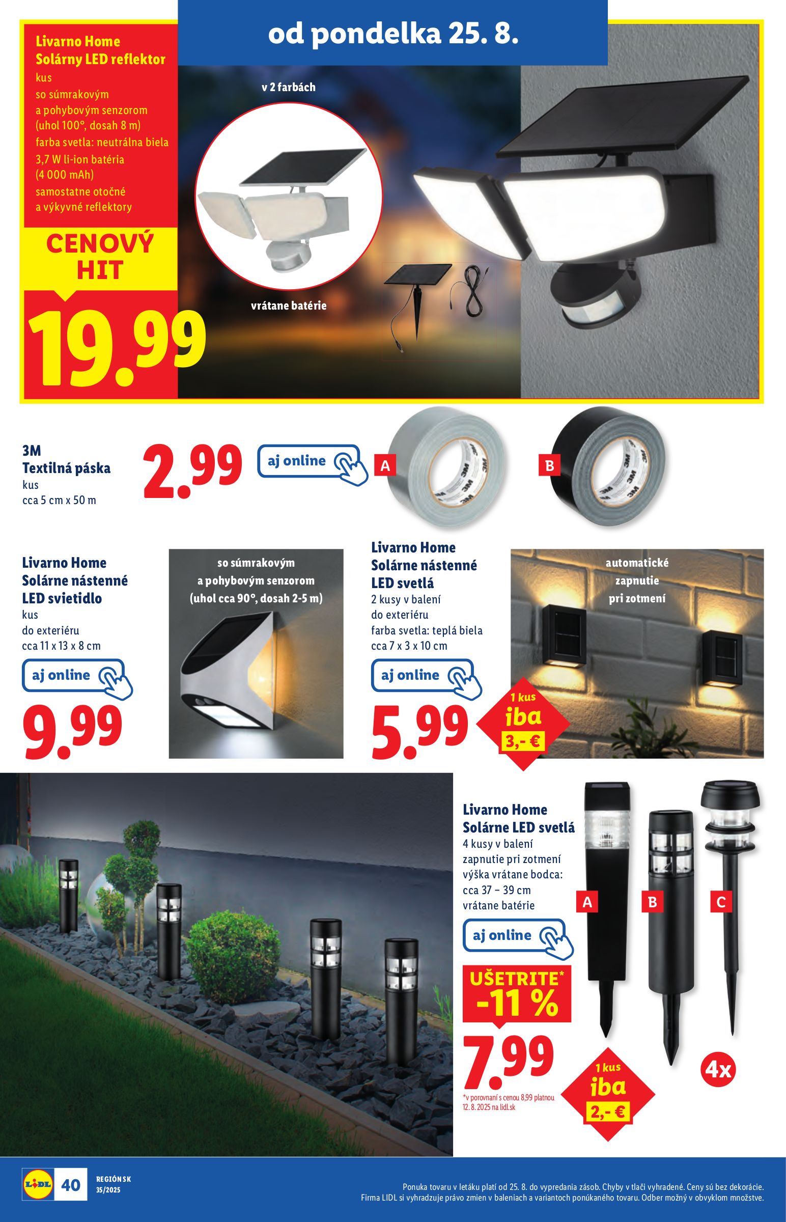 lidl - Leták Lidl platný od 25.08. do 31.08. - page: 54 lidl - Leták Lidl platný od 25.08. do 31.08. - page: 54