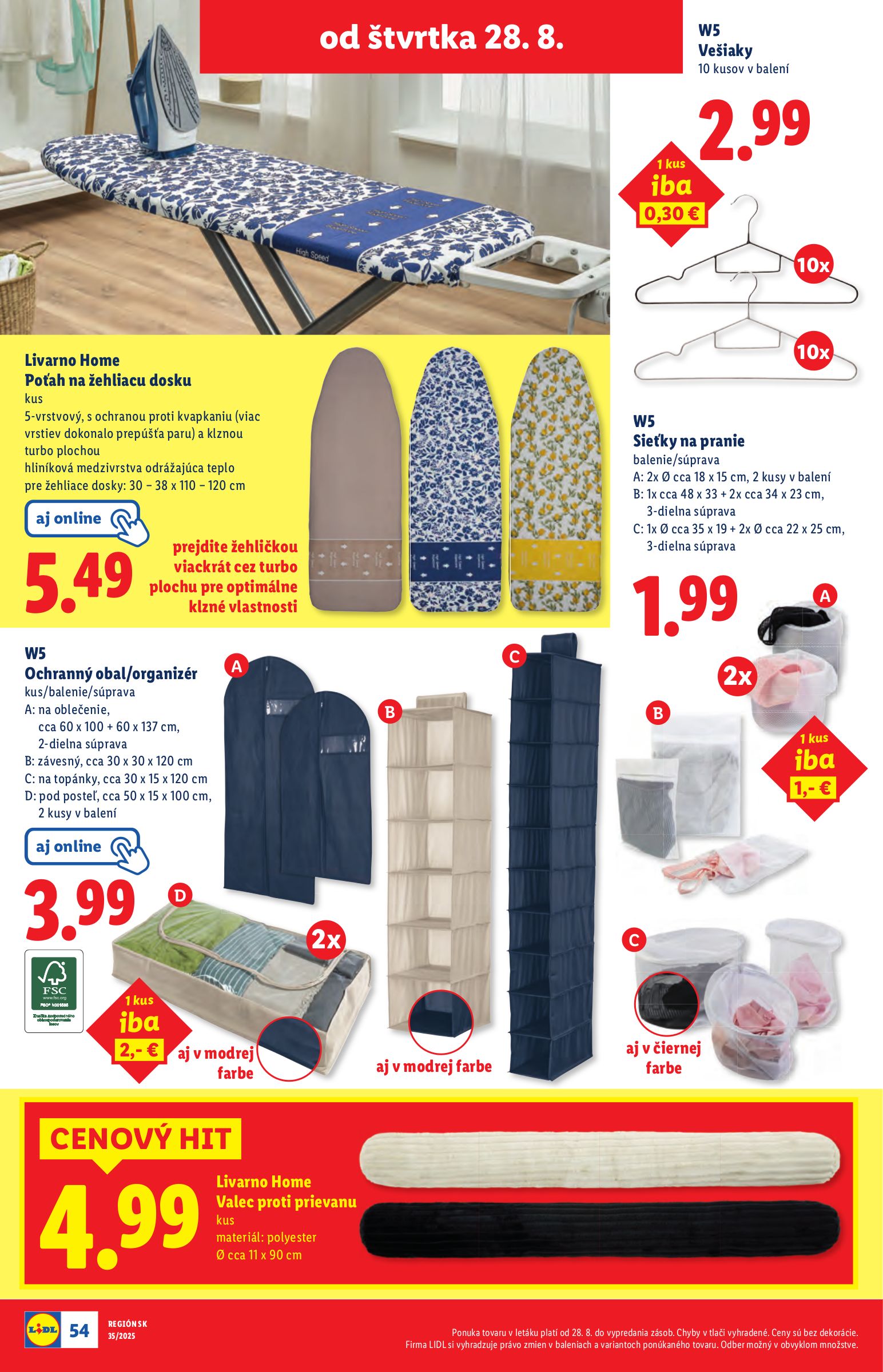 lidl - Leták Lidl platný od 25.08. do 31.08. - page: 90 lidl - Leták Lidl platný od 25.08. do 31.08. - page: 90