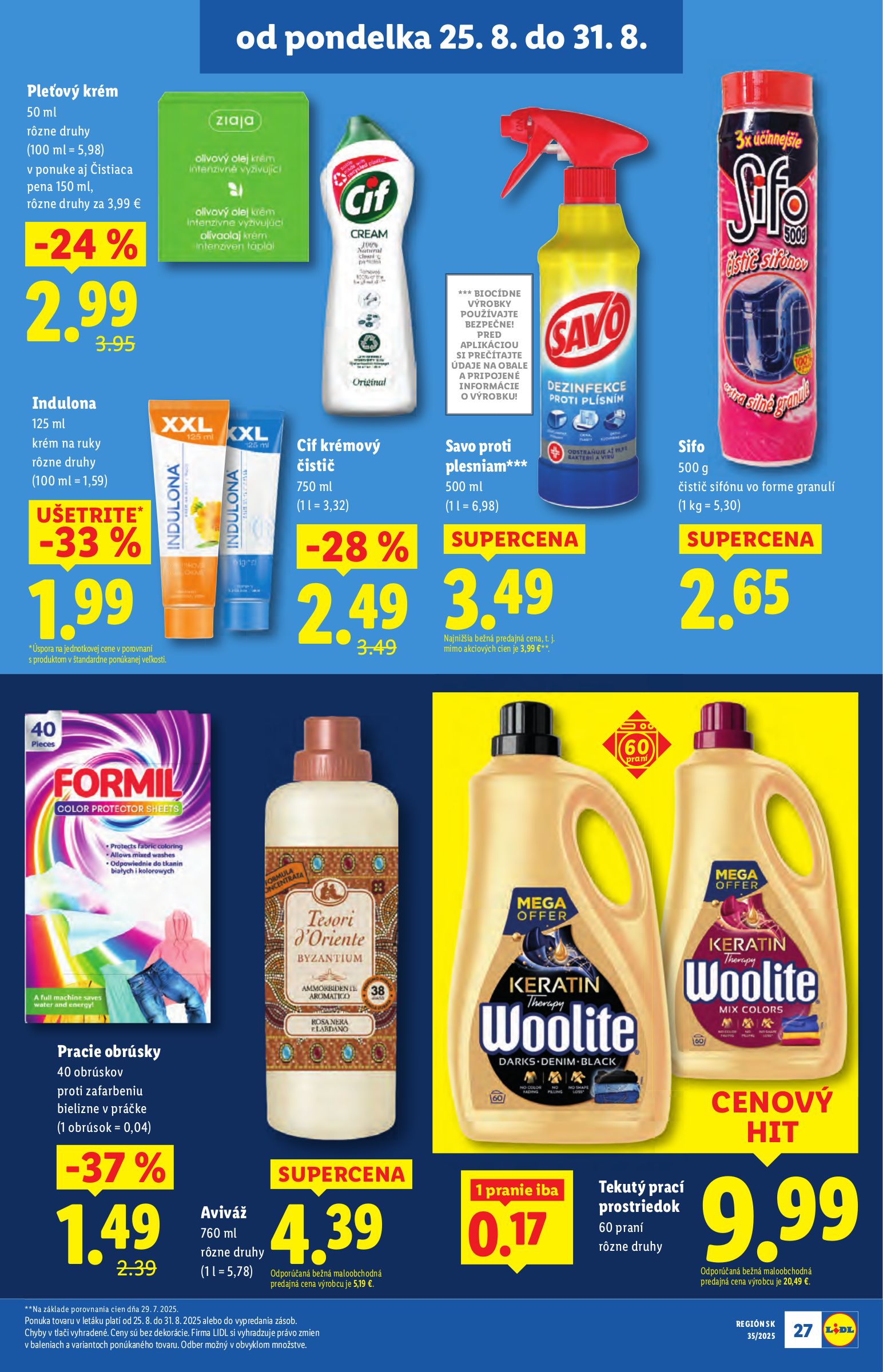 lidl - Leták Lidl platný od 25.08. do 31.08. - page: 35 lidl - Leták Lidl platný od 25.08. do 31.08. - page: 35
