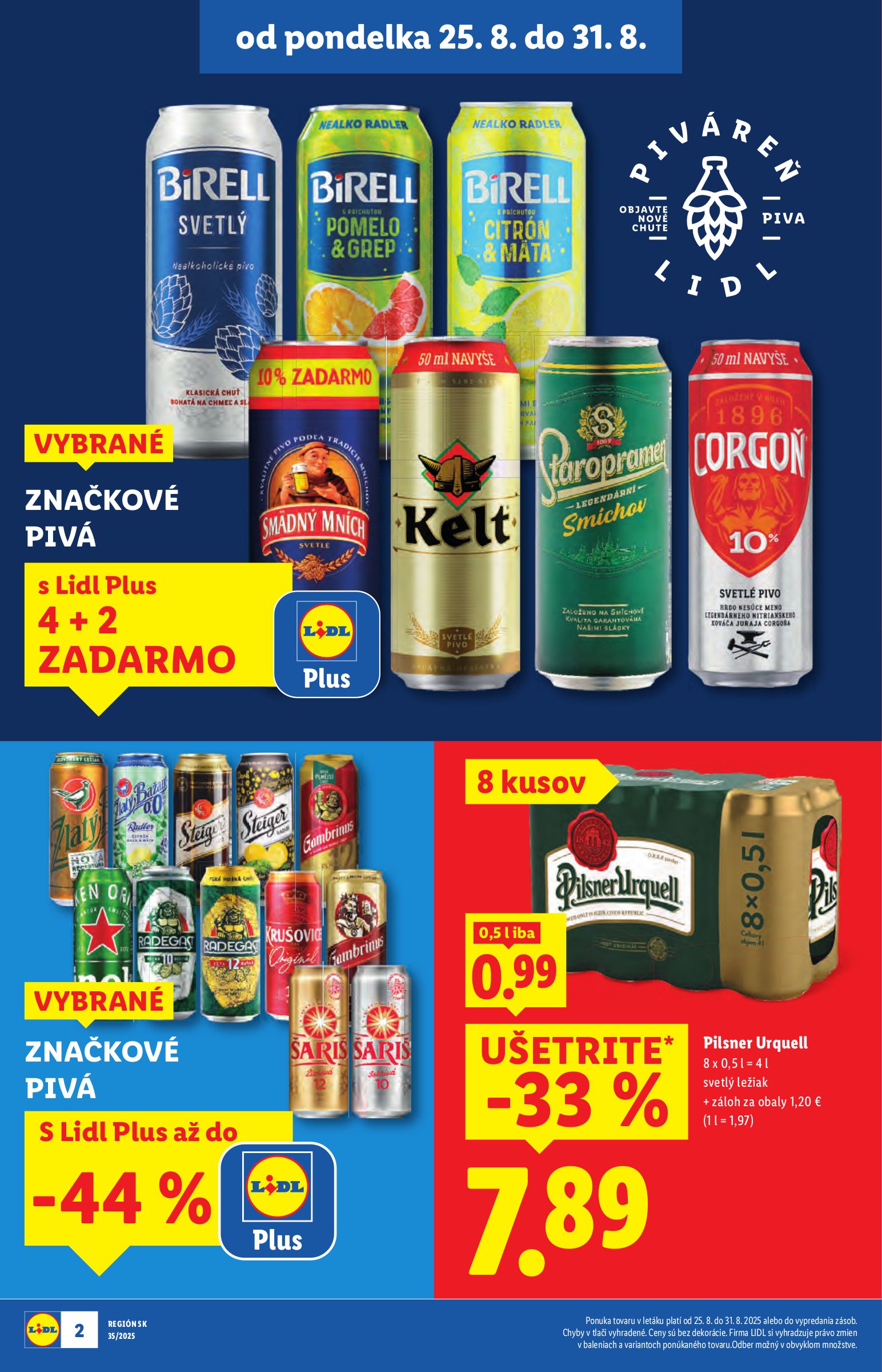 lidl - Leták Lidl platný od 25.08. do 31.08. - page: 2 lidl - Leták Lidl platný od 25.08. do 31.08. - page: 2