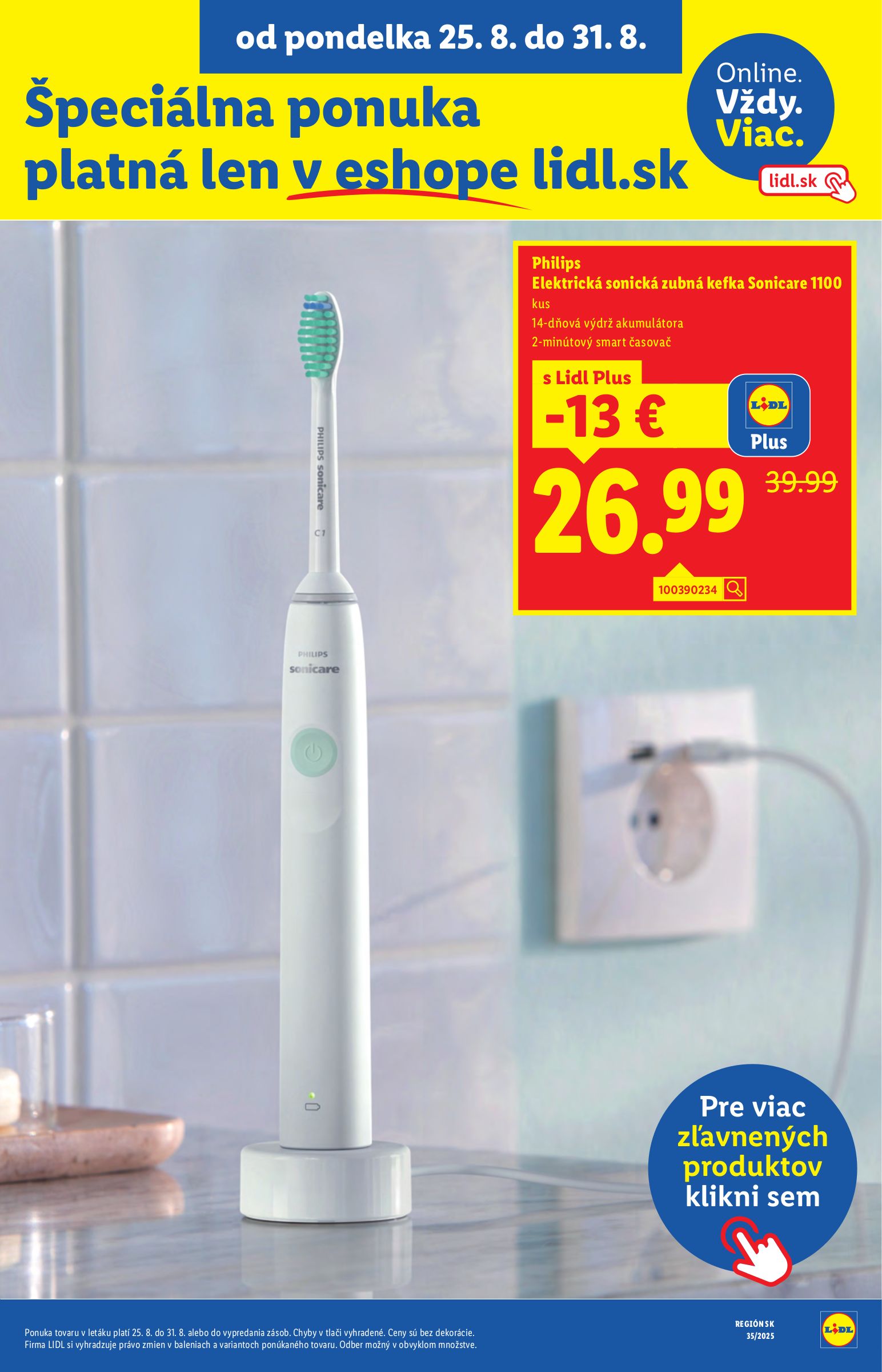 lidl - Leták Lidl platný od 25.08. do 31.08. - page: 64 lidl - Leták Lidl platný od 25.08. do 31.08. - page: 64