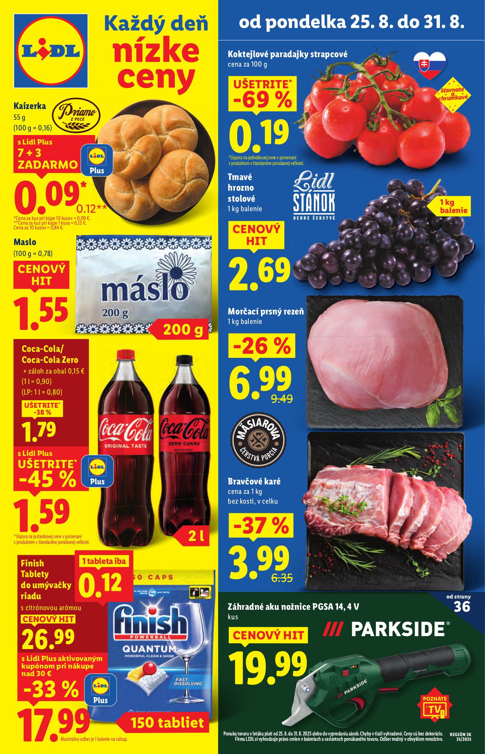 lidl - Leták Lidl platný od 25.08. do 31.08. - page: 1 lidl - Leták Lidl platný od 25.08. do 31.08. - page: 1