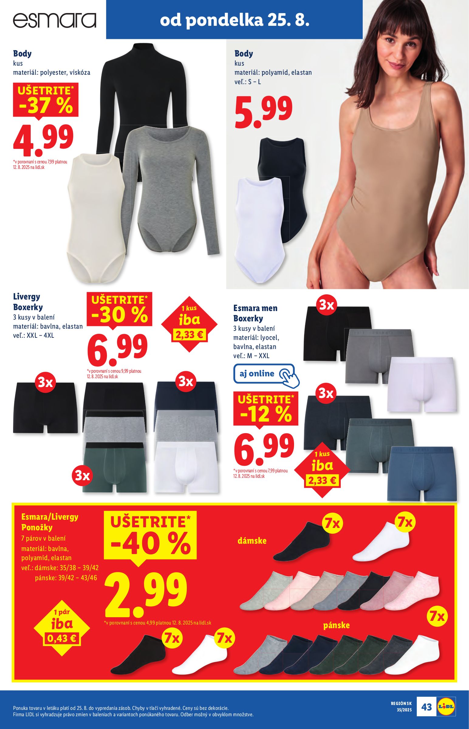 lidl - Leták Lidl platný od 25.08. do 31.08. - page: 57 lidl - Leták Lidl platný od 25.08. do 31.08. - page: 57
