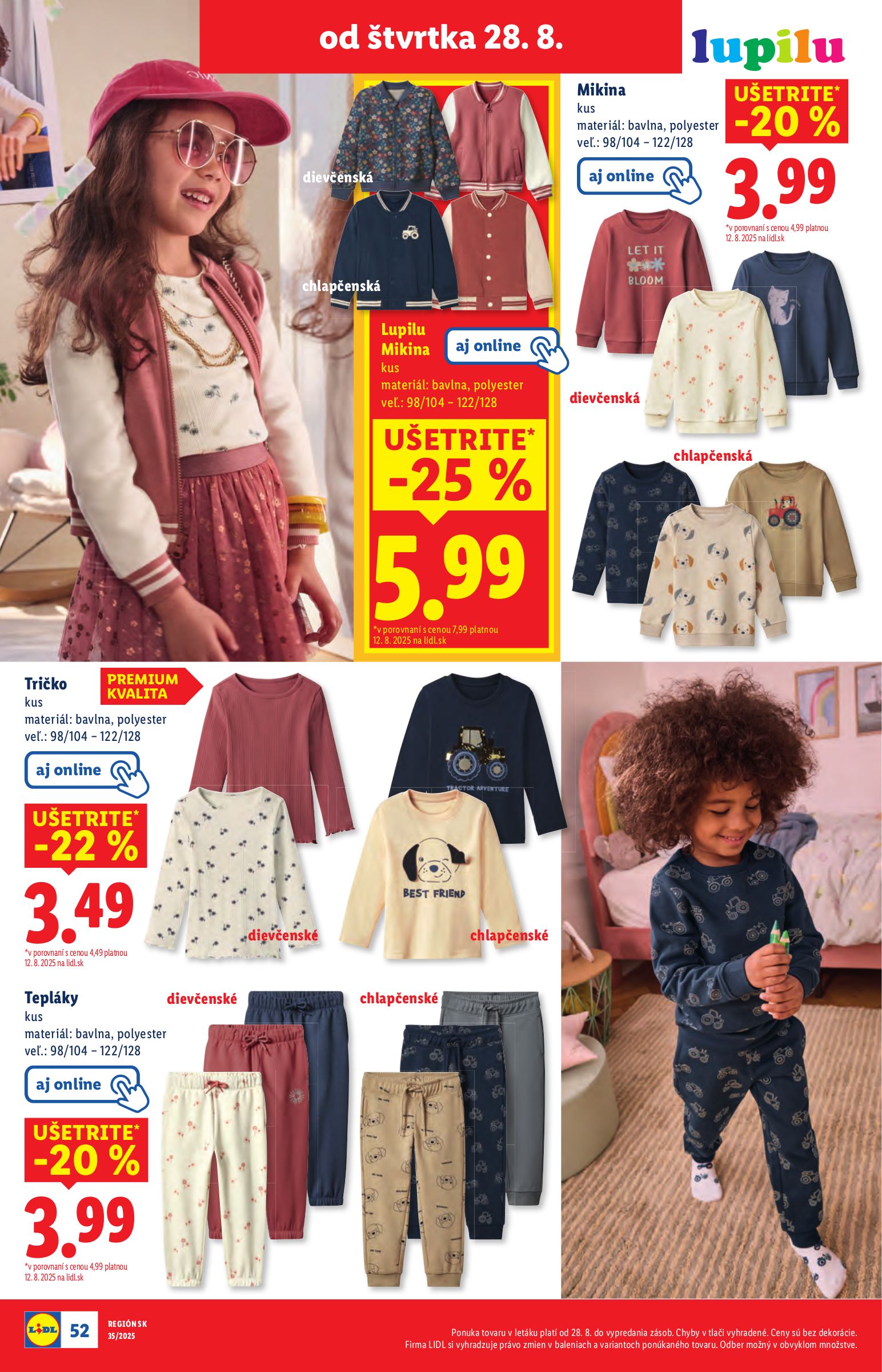 lidl - Leták Lidl platný od 25.08. do 31.08. - page: 88 lidl - Leták Lidl platný od 25.08. do 31.08. - page: 88