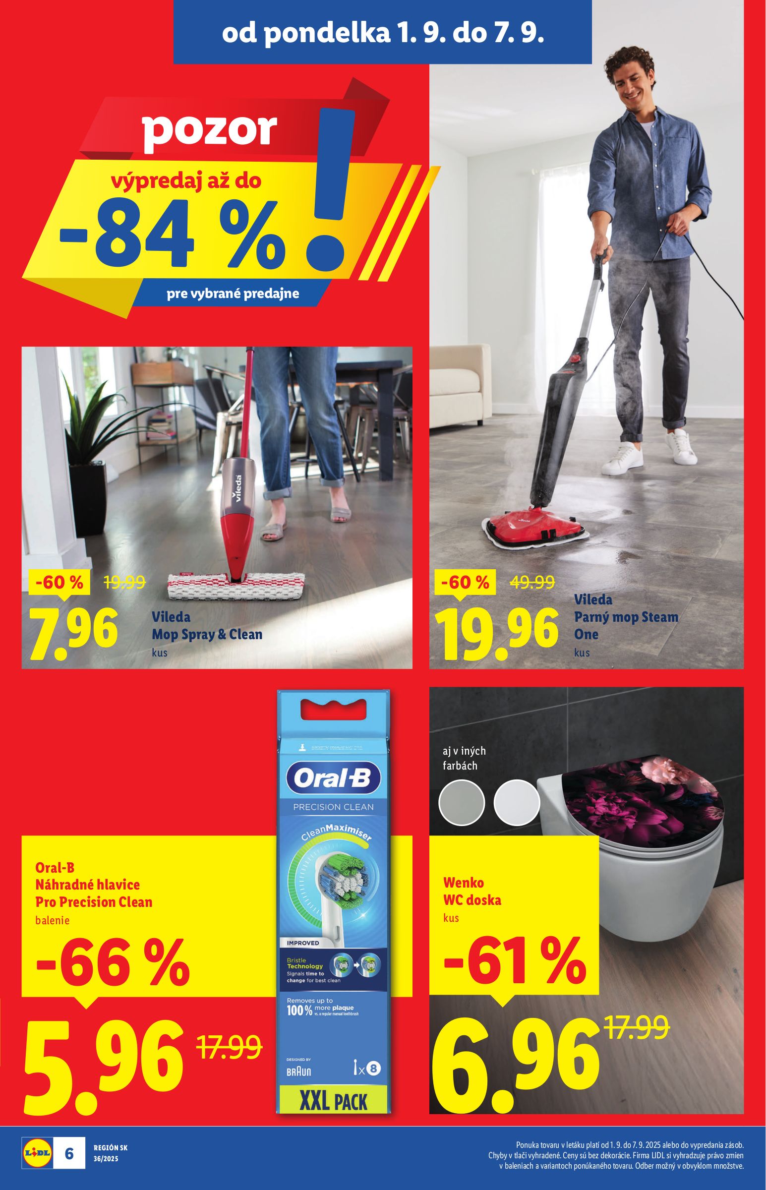 lidl - Leták Lidl - Extra akcie pre vybrané predajne platný od 01.09. do 07.09. - page: 6