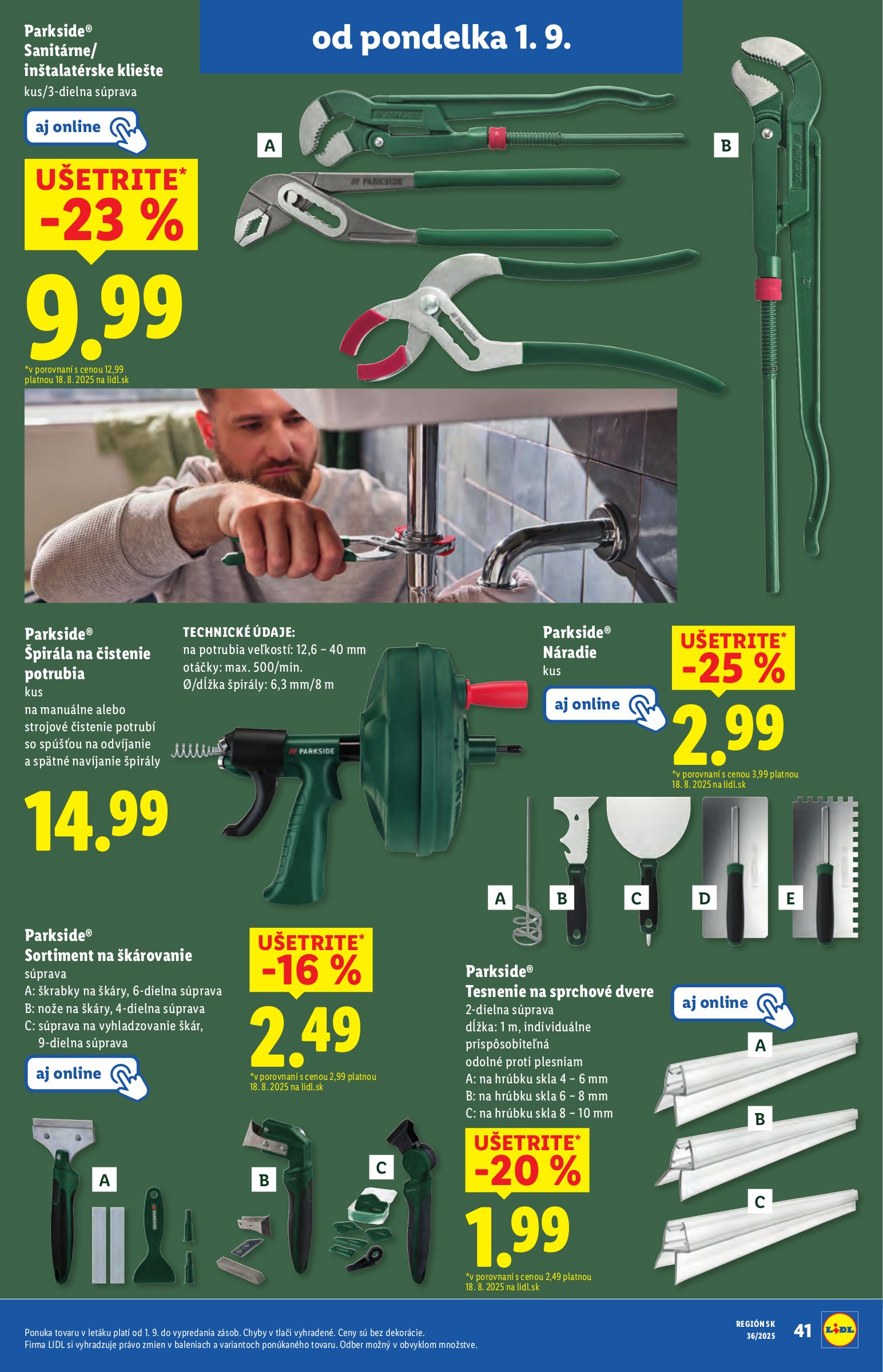 lidl - Leták Lidl platný od 01.09. do 07.09. - page: 57