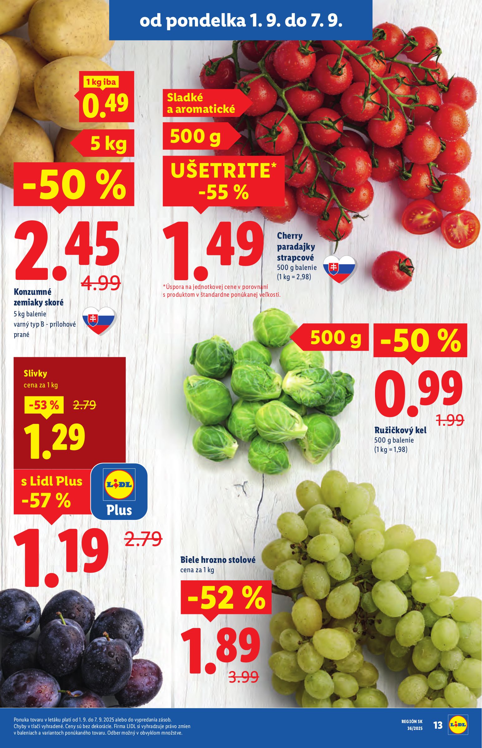 lidl - Leták Lidl platný od 01.09. do 07.09. - page: 13