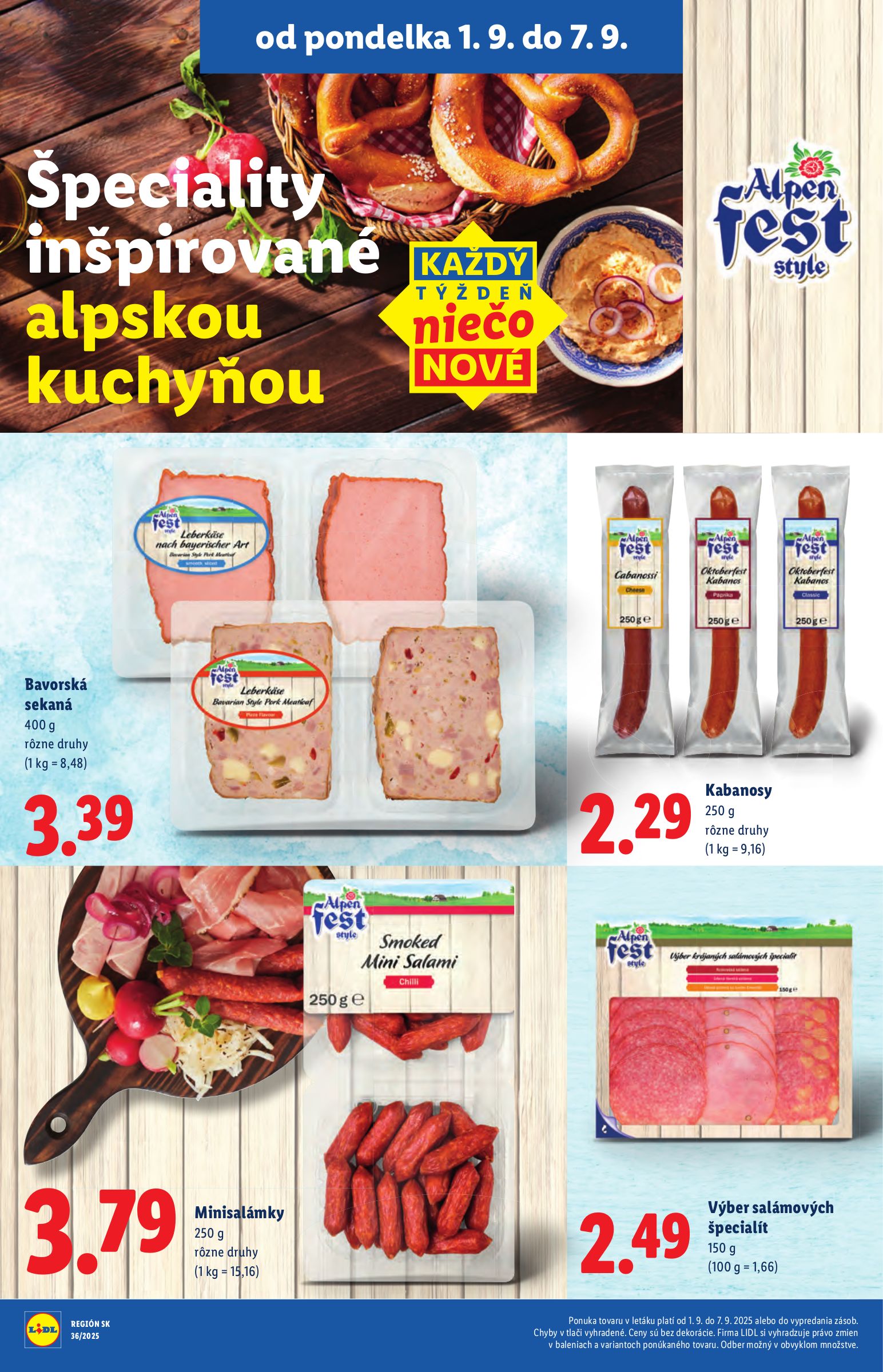 lidl - Leták Lidl platný od 01.09. do 07.09. - page: 34
