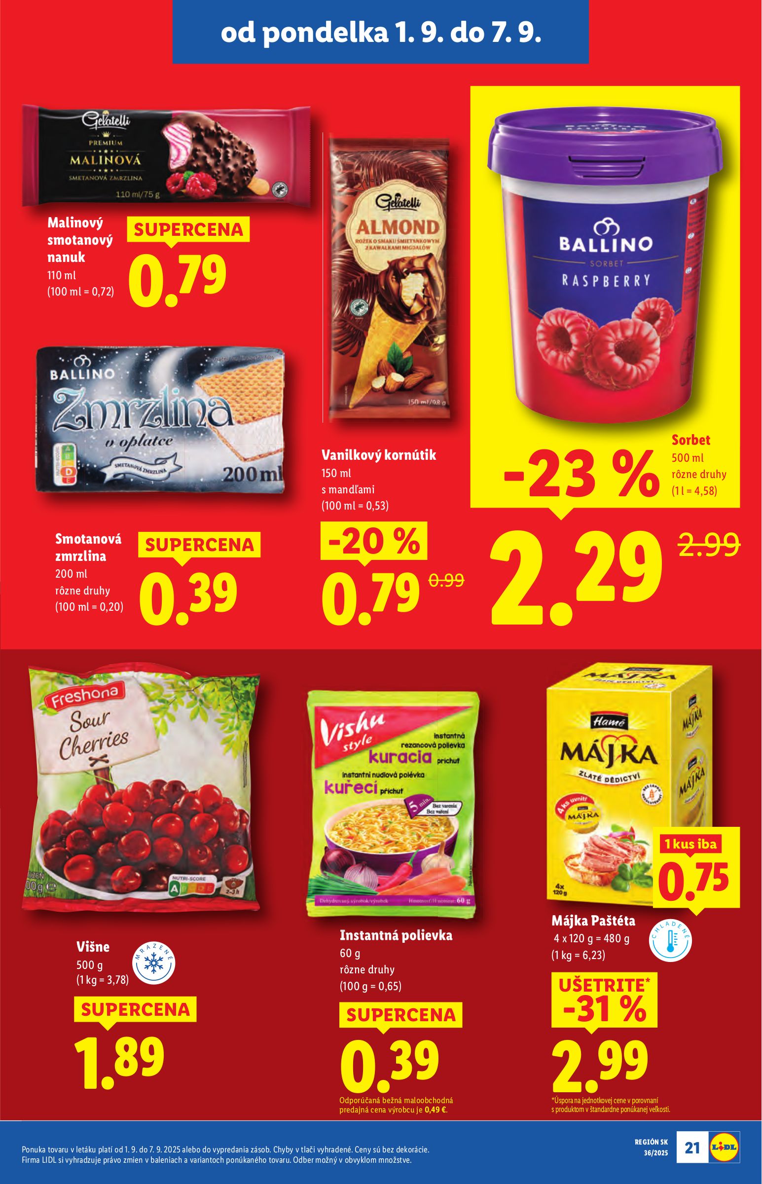 lidl - Leták Lidl platný od 01.09. do 07.09. - page: 23