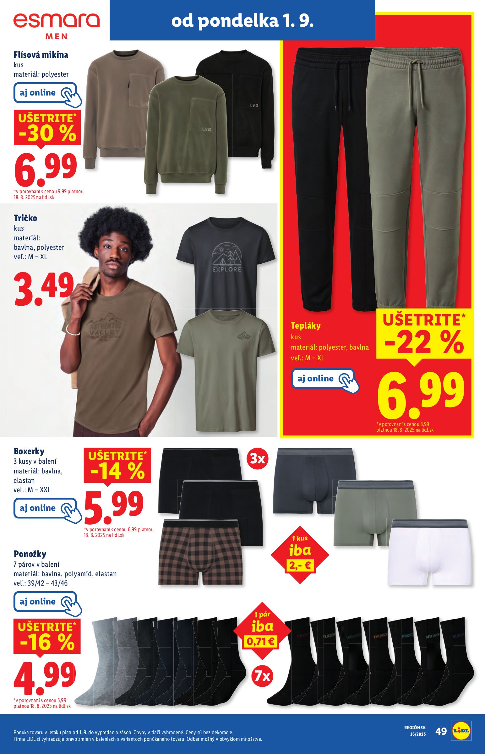lidl - Leták Lidl platný od 01.09. do 07.09. - page: 71