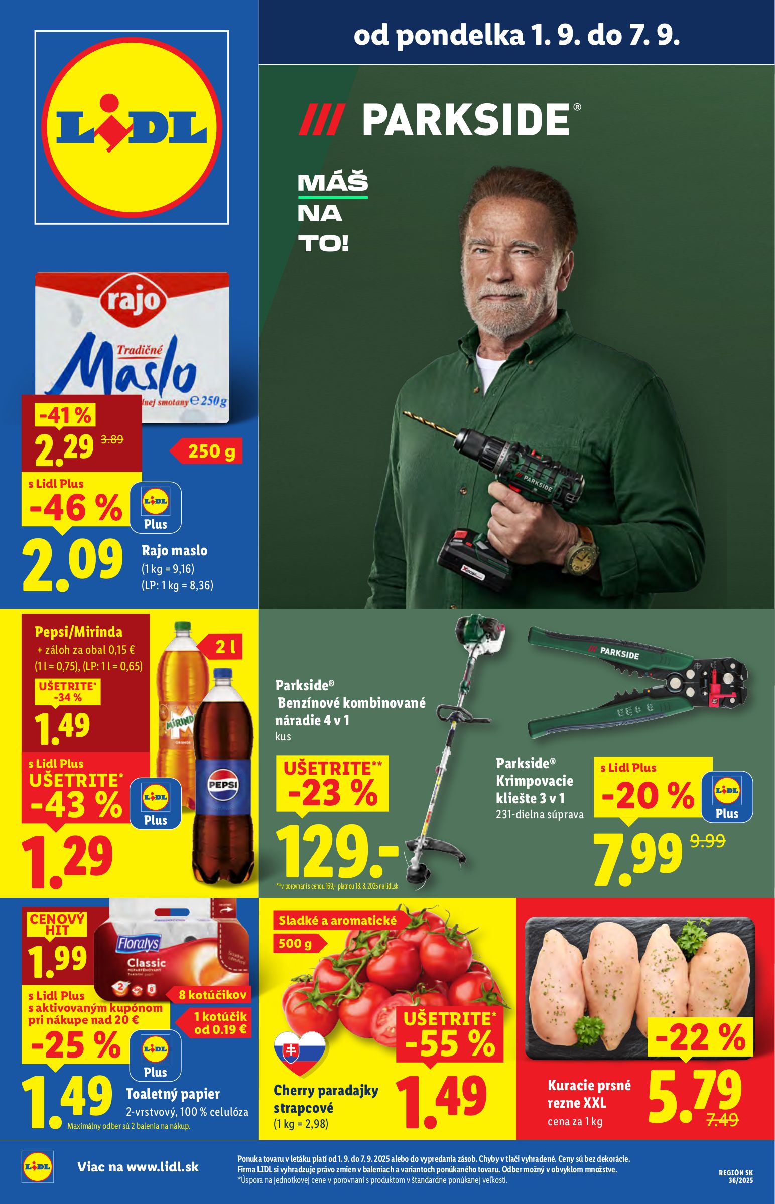 lidl - Leták Lidl platný od 01.09. do 07.09.