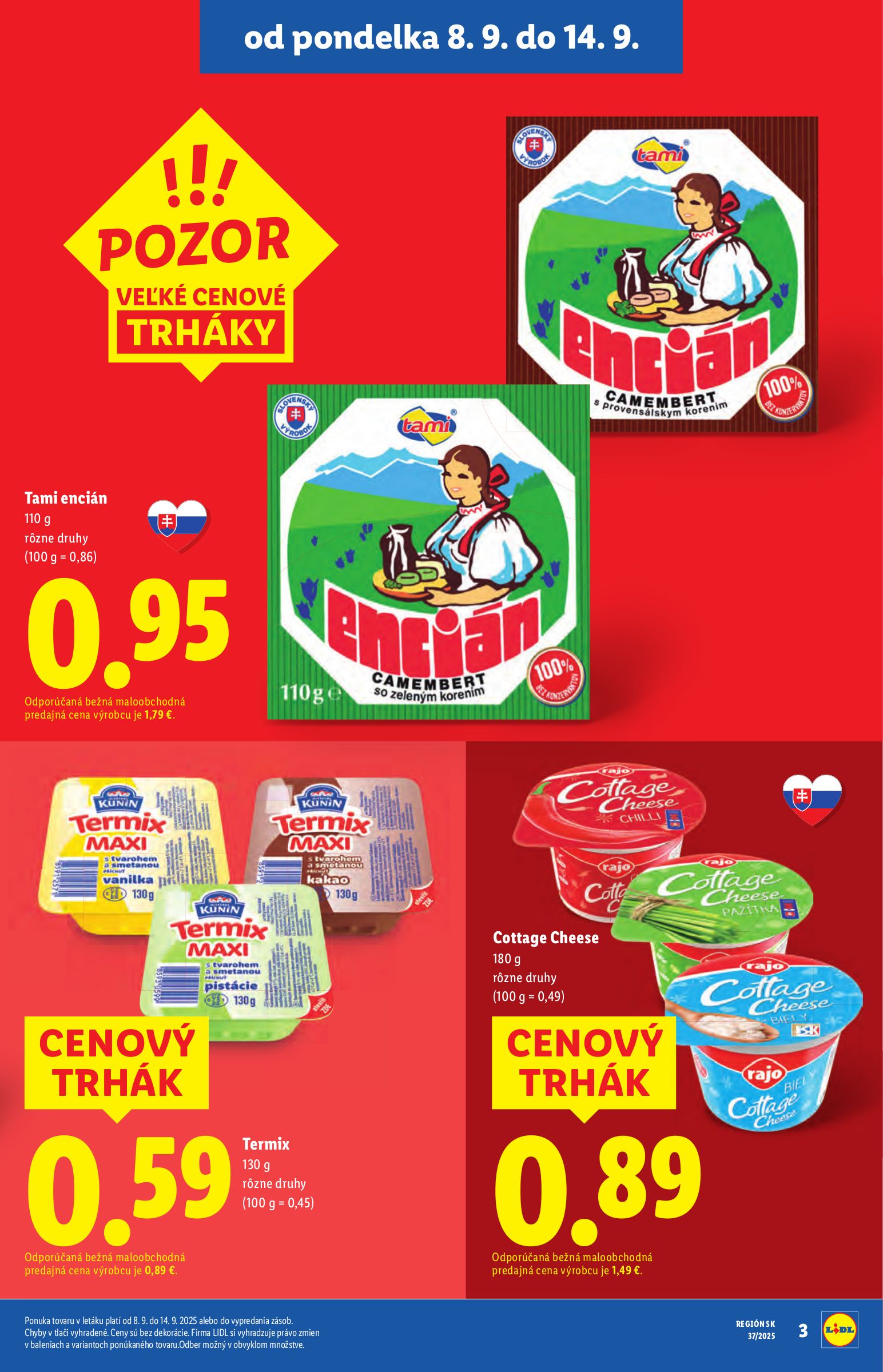 lidl - Leták Lidl platný od 08.09. do 14.09. - page: 3
