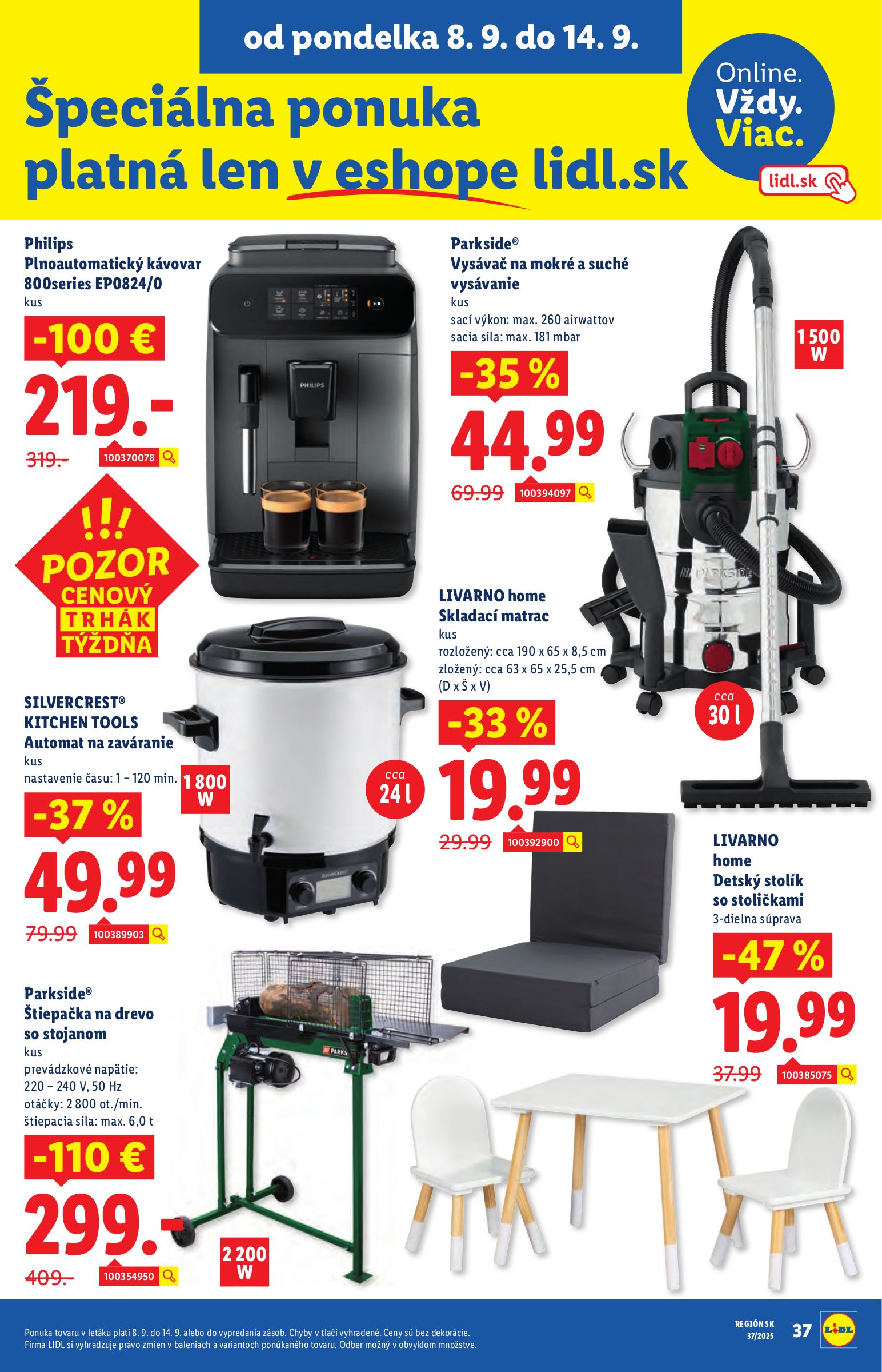 lidl - Leták Lidl platný od 08.09. do 14.09. - page: 63