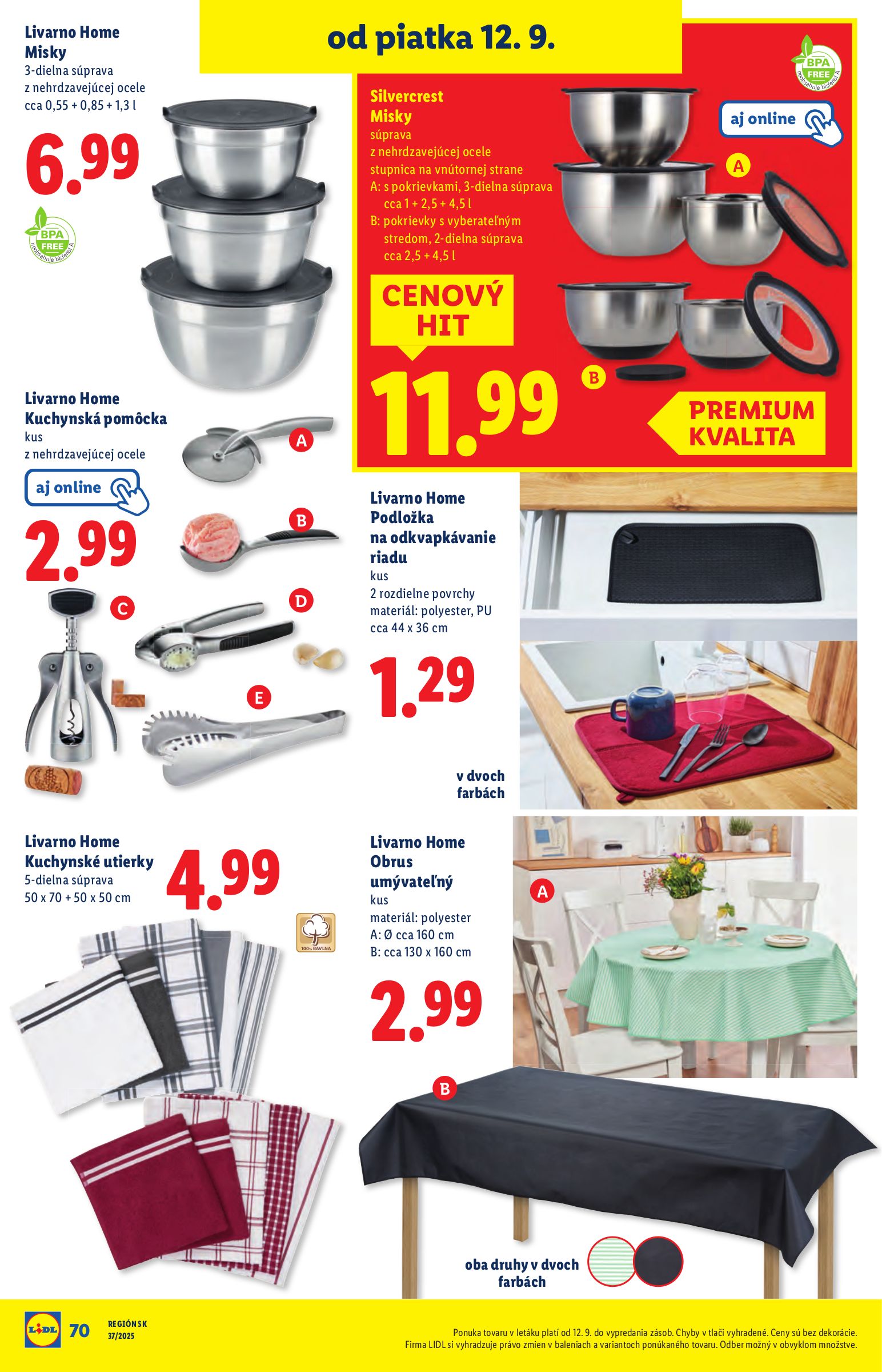 lidl - Leták Lidl platný od 08.09. do 14.09. - page: 84