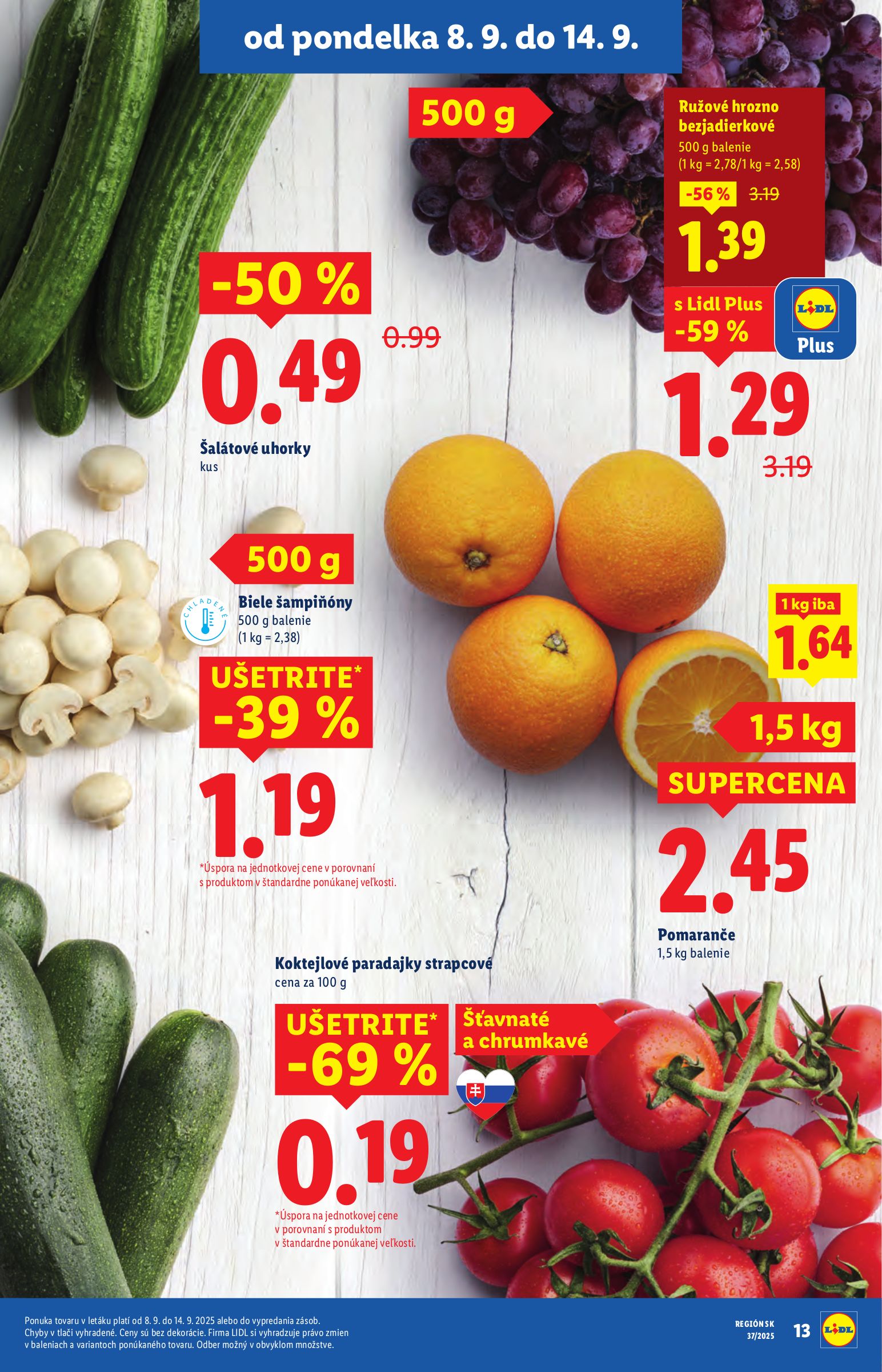 lidl - Leták Lidl platný od 08.09. do 14.09. - page: 13