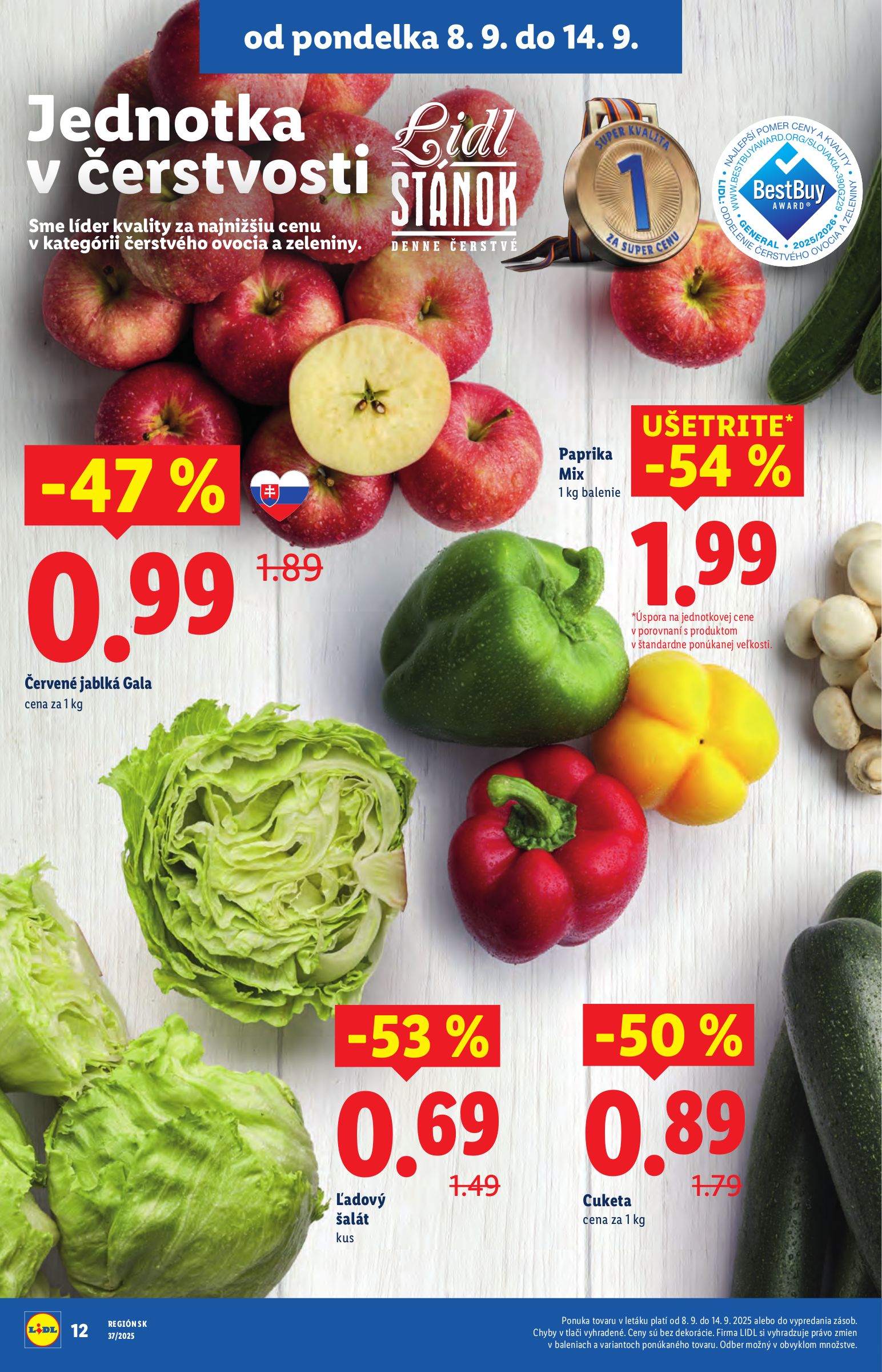 lidl - Leták Lidl platný od 08.09. do 14.09. - page: 12