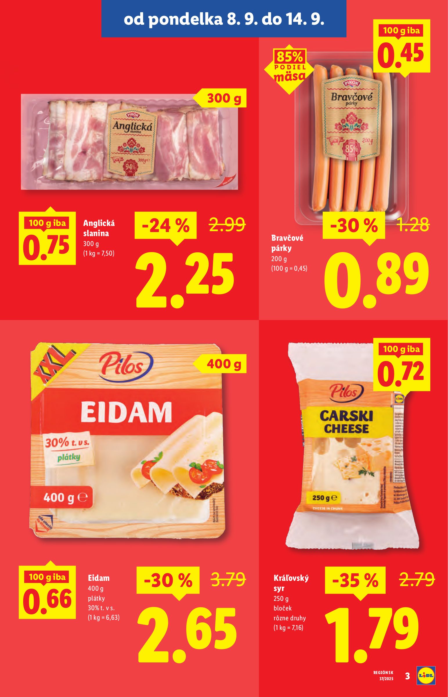 lidl - Leták Lidl - Revúca platný od 08.09. do 14.09. - page: 3