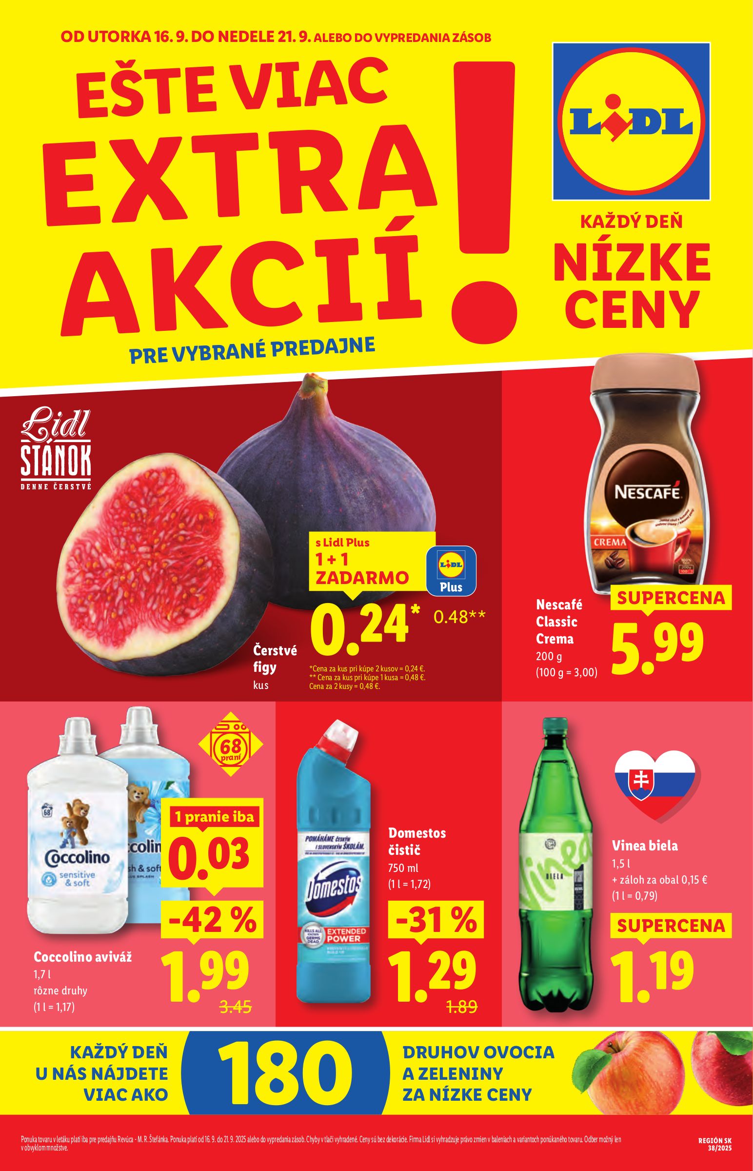 lidl - Leták Lidl - Špeciálne akcie - Revúca platný od 16.09. do 21.09.