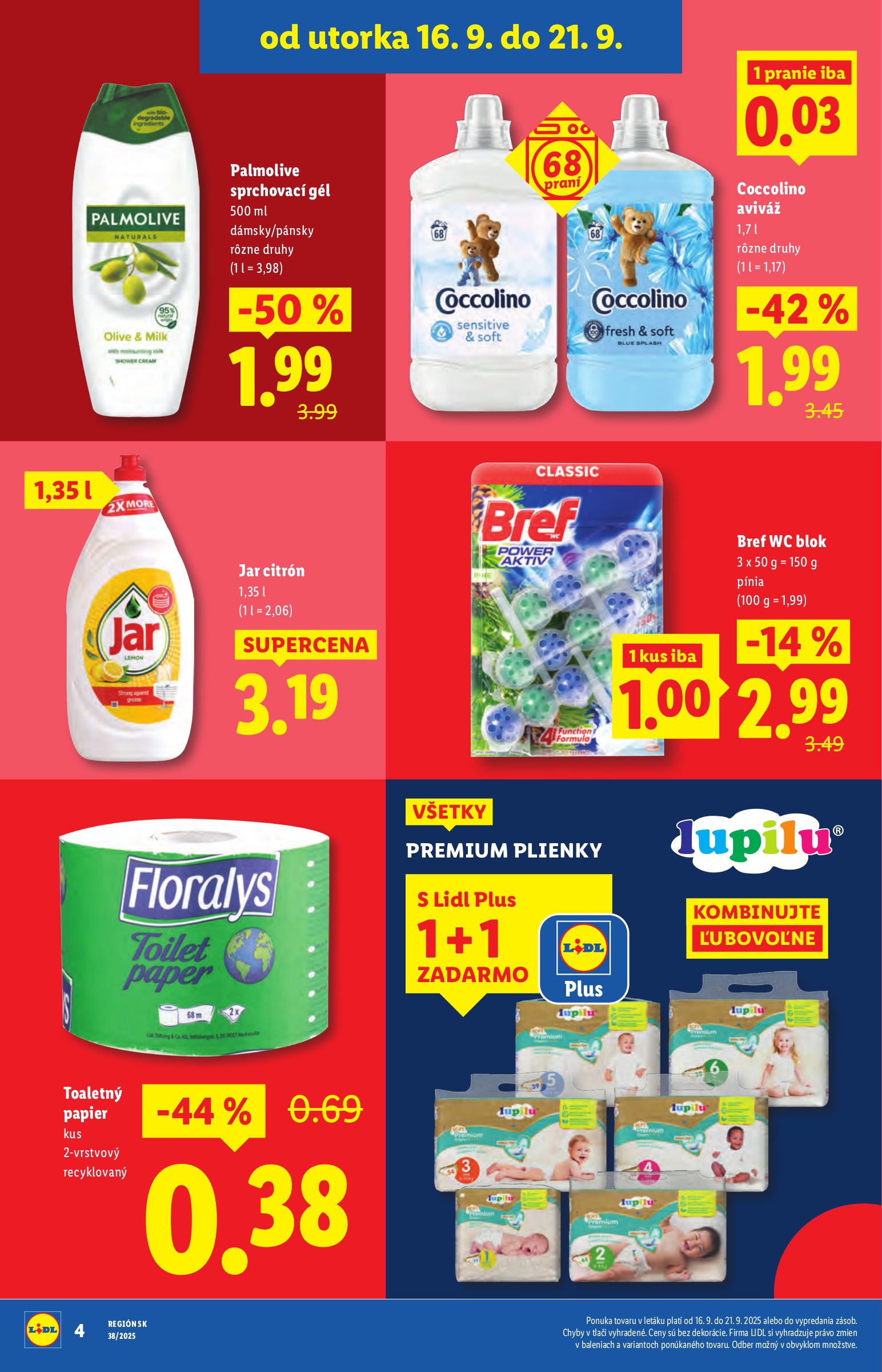 lidl - Leták Lidl - Špeciálne akcie - Revúca platný od 16.09. do 21.09. - page: 4