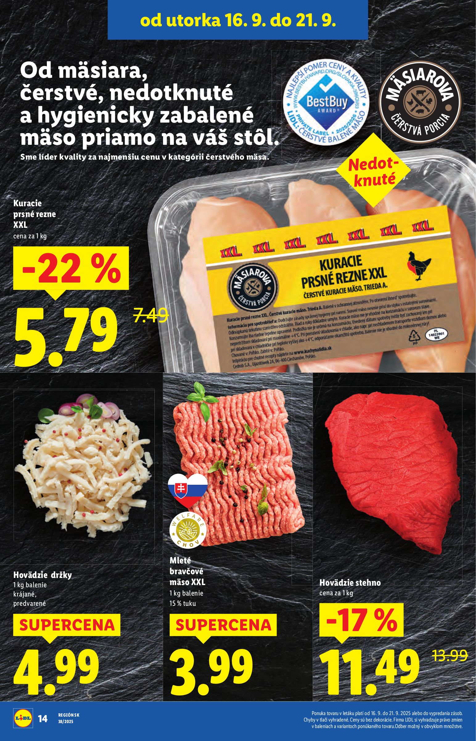 lidl - Leták Lidl platný od 16.09. do 21.09. - page: 14