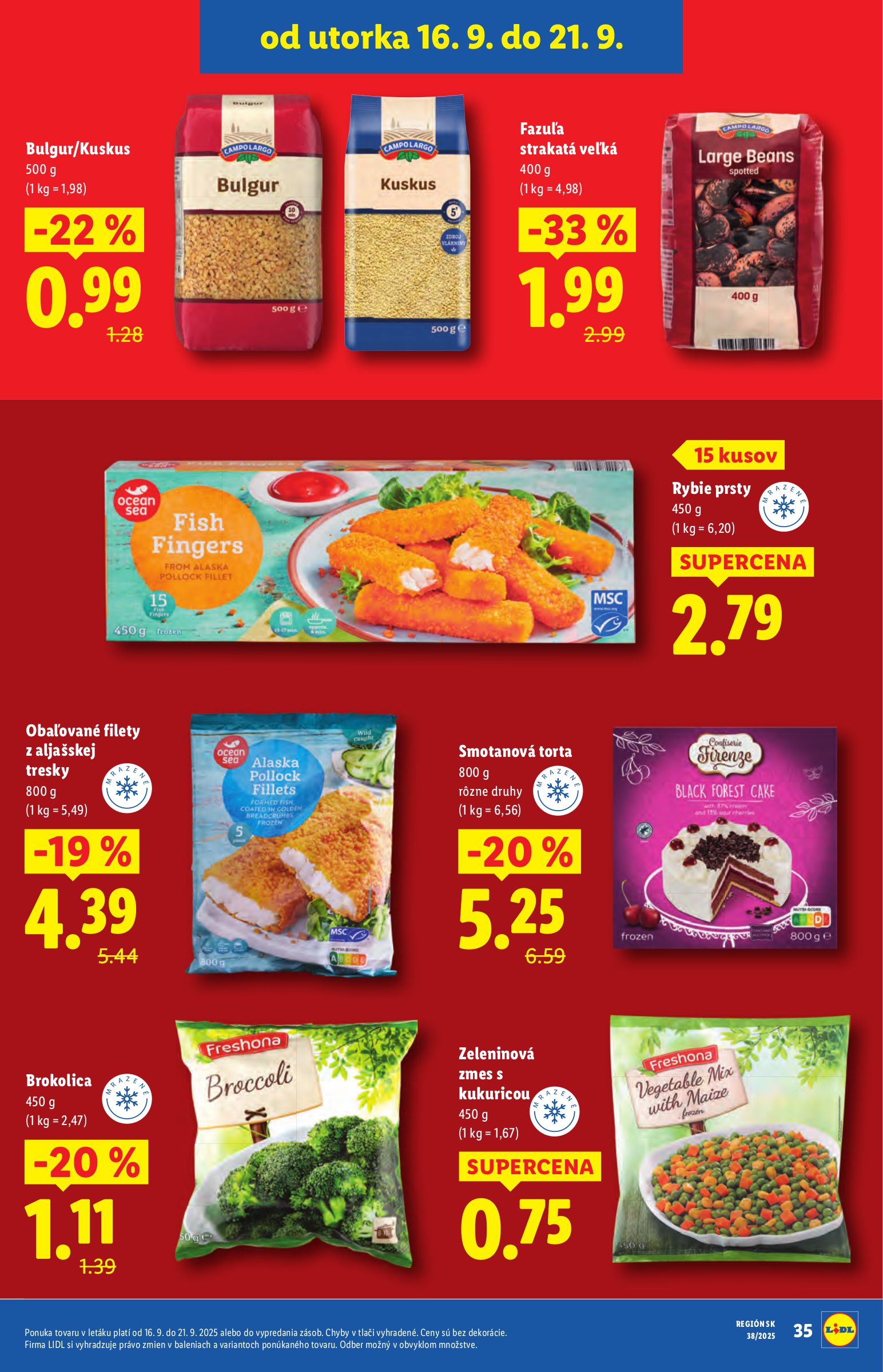 lidl - Leták Lidl platný od 16.09. do 21.09. - page: 39