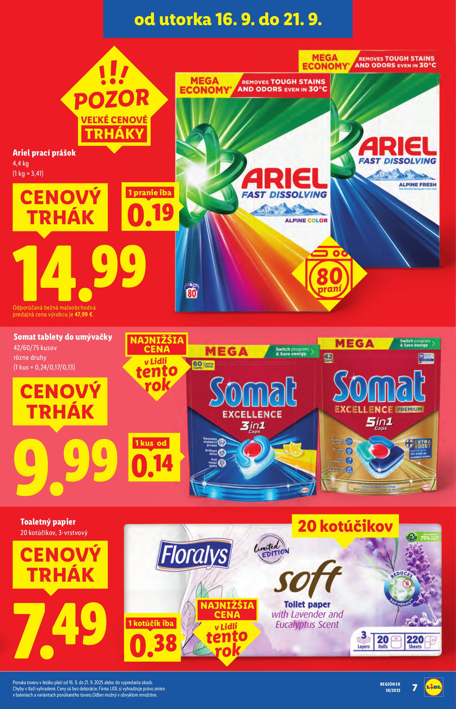 lidl - Leták Lidl platný od 16.09. do 21.09. - page: 7
