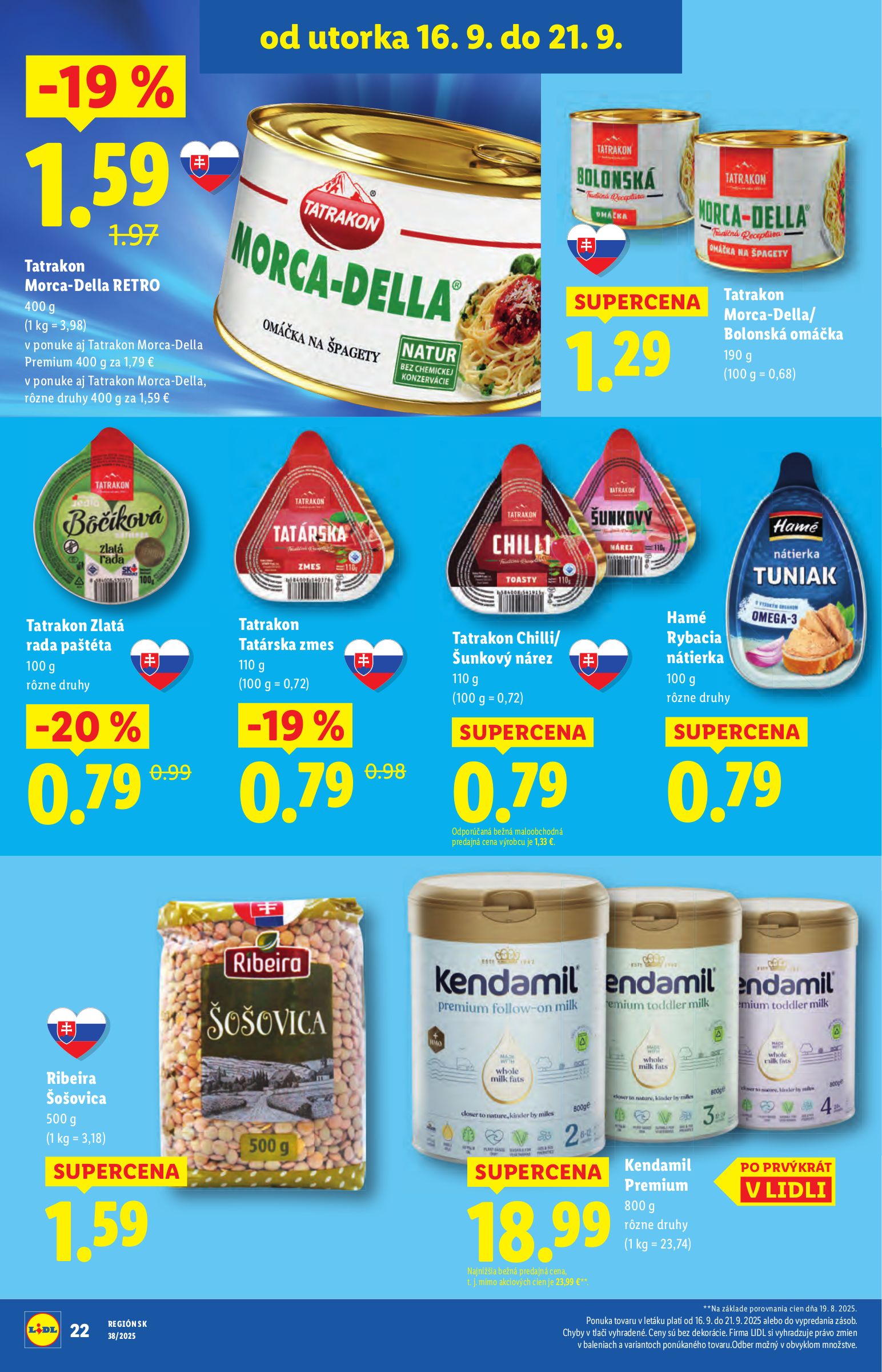 lidl - Leták Lidl platný od 16.09. do 21.09. - page: 22