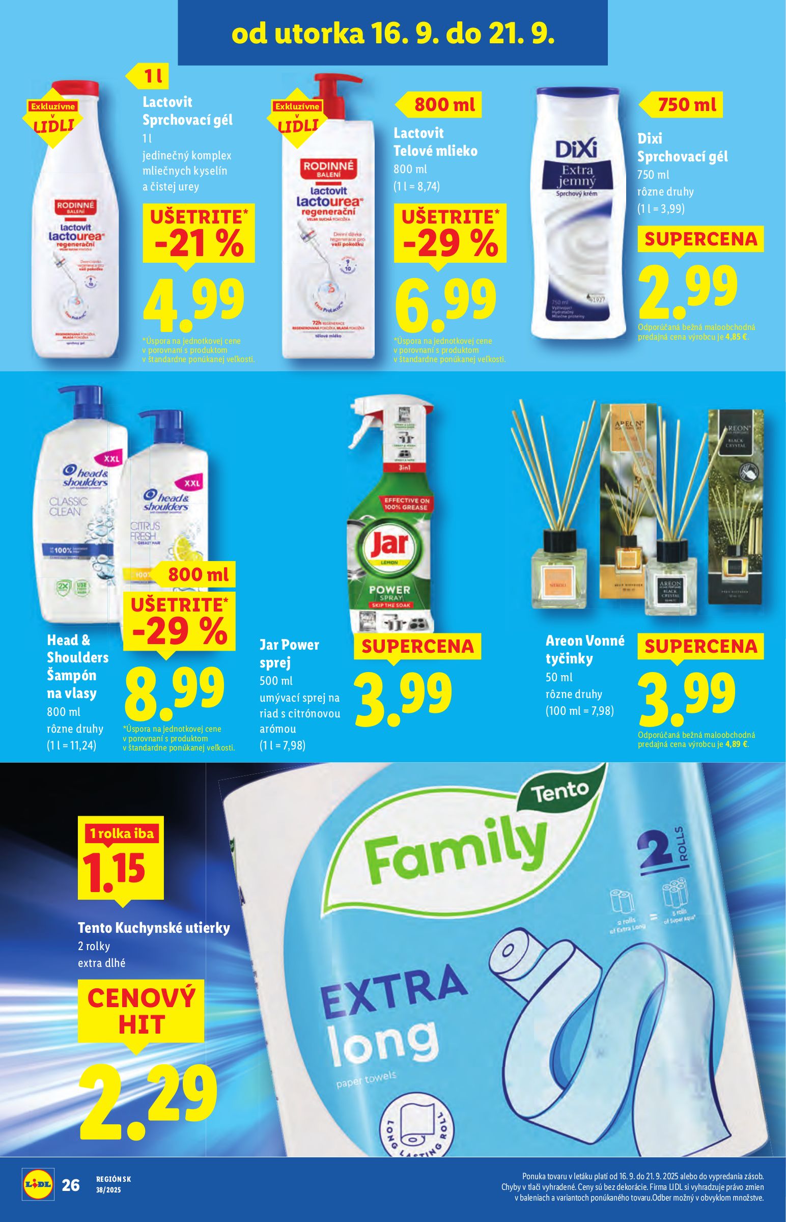 lidl - Leták Lidl platný od 16.09. do 21.09. - page: 26