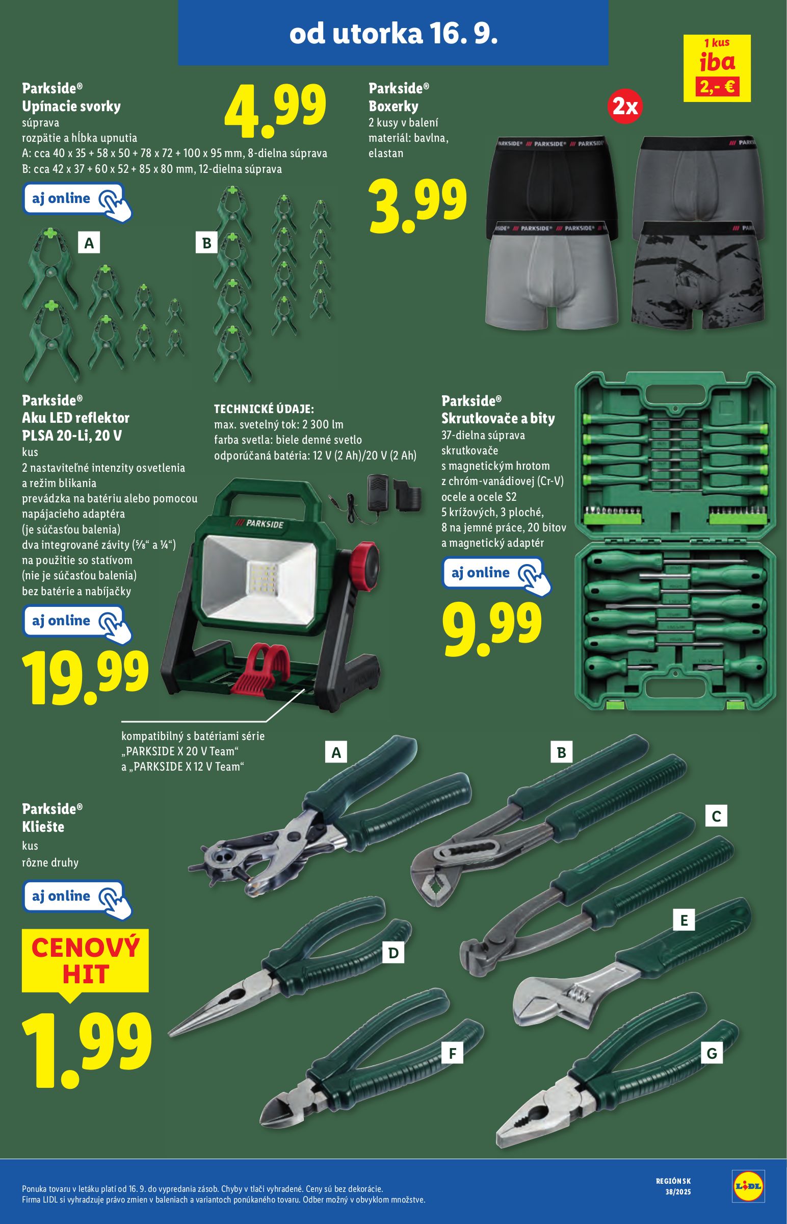 lidl - Leták Lidl platný od 16.09. do 21.09. - page: 61