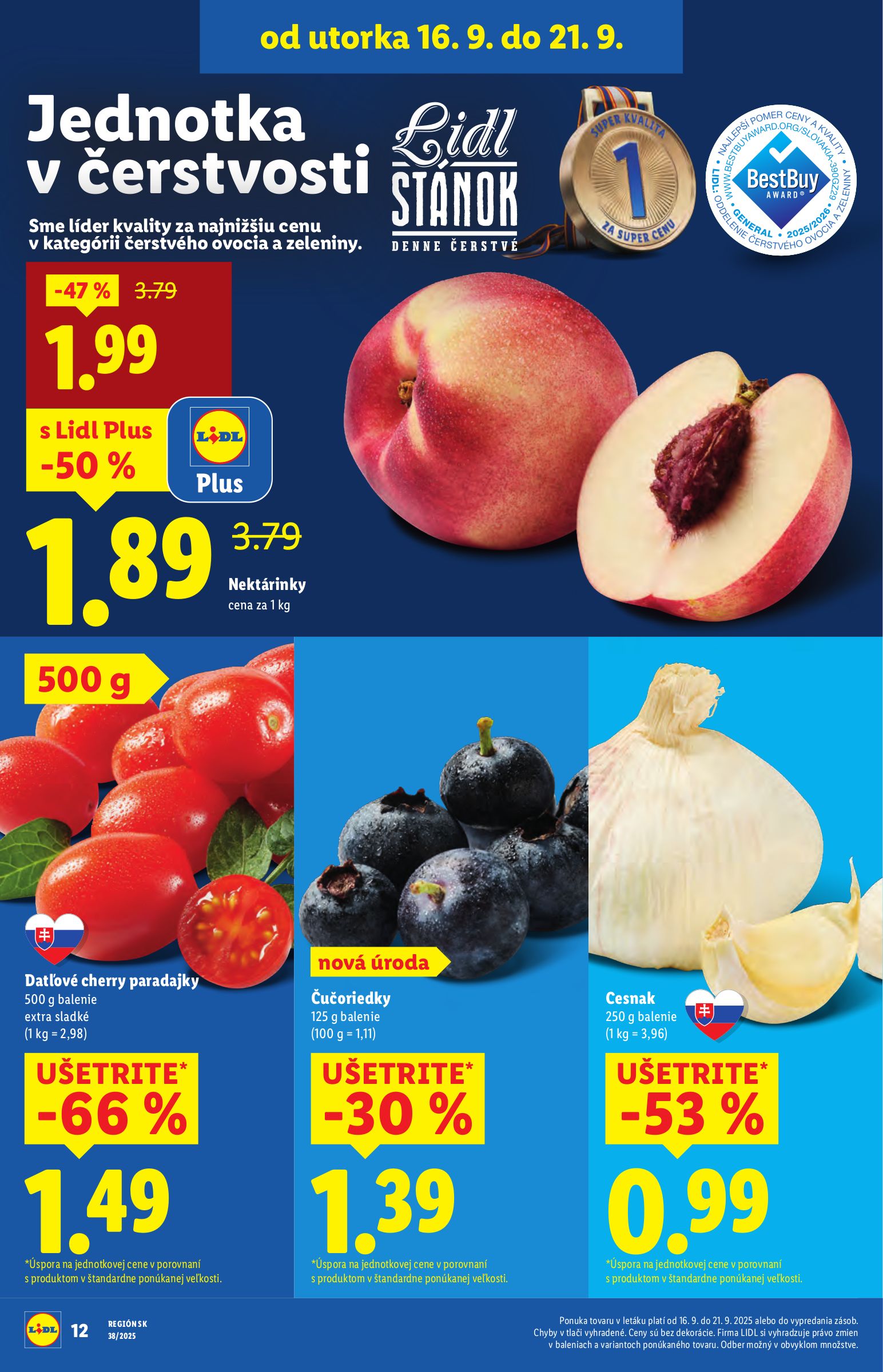 lidl - Leták Lidl platný od 16.09. do 21.09. - page: 12
