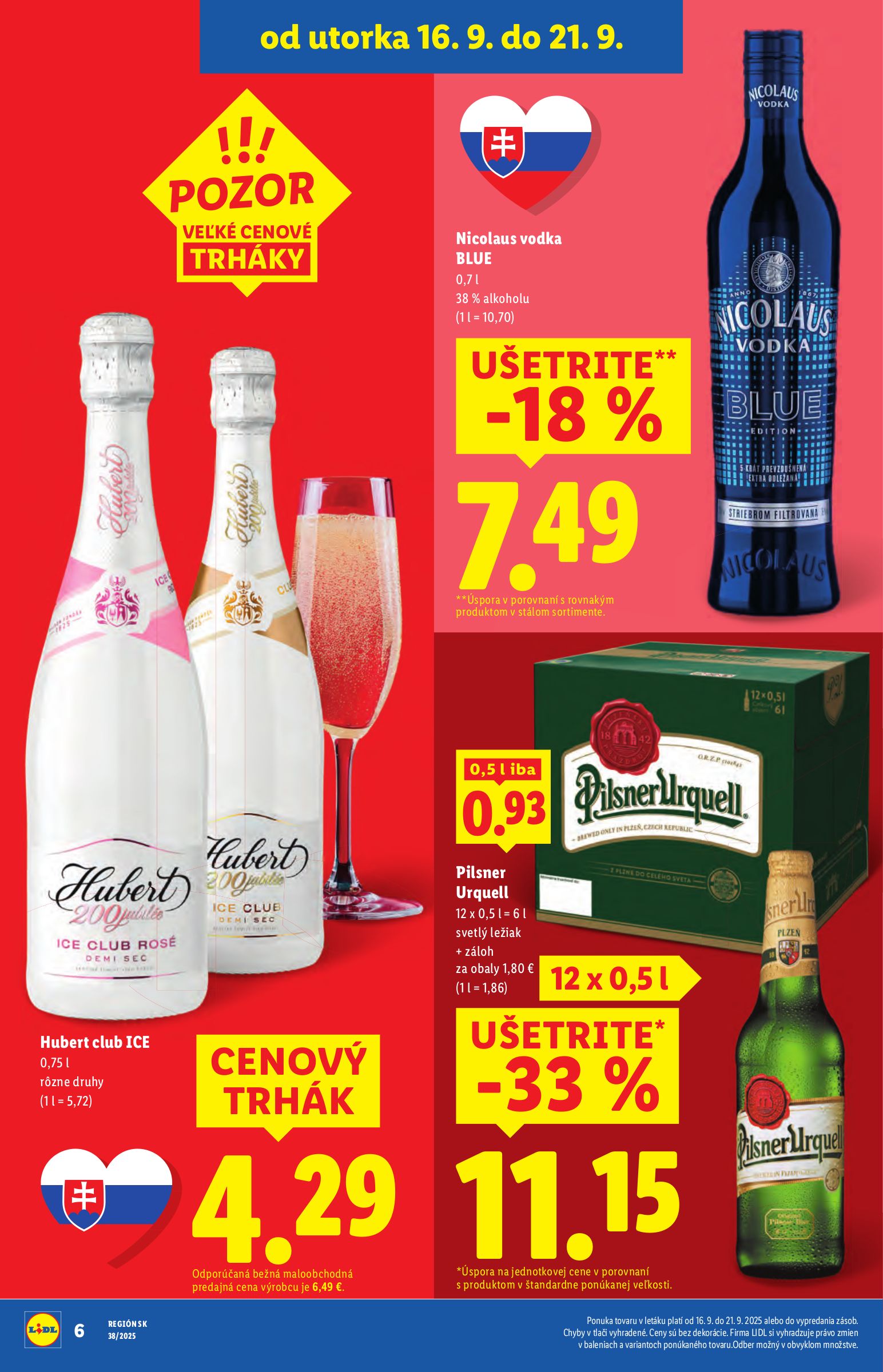 lidl - Leták Lidl platný od 16.09. do 21.09. - page: 6