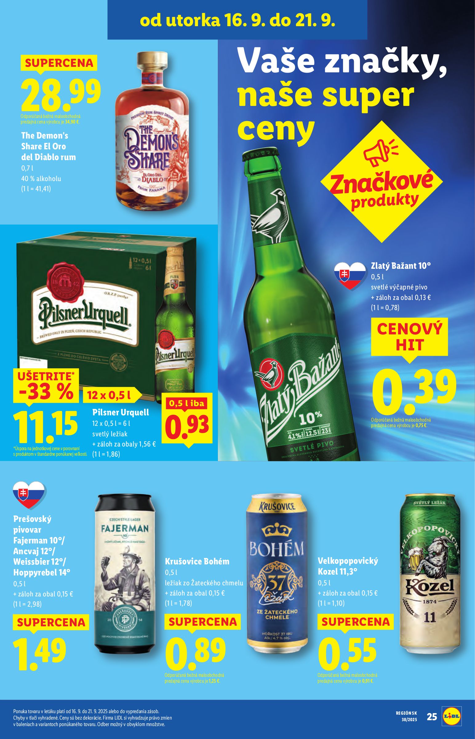 lidl - Leták Lidl platný od 16.09. do 21.09. - page: 25