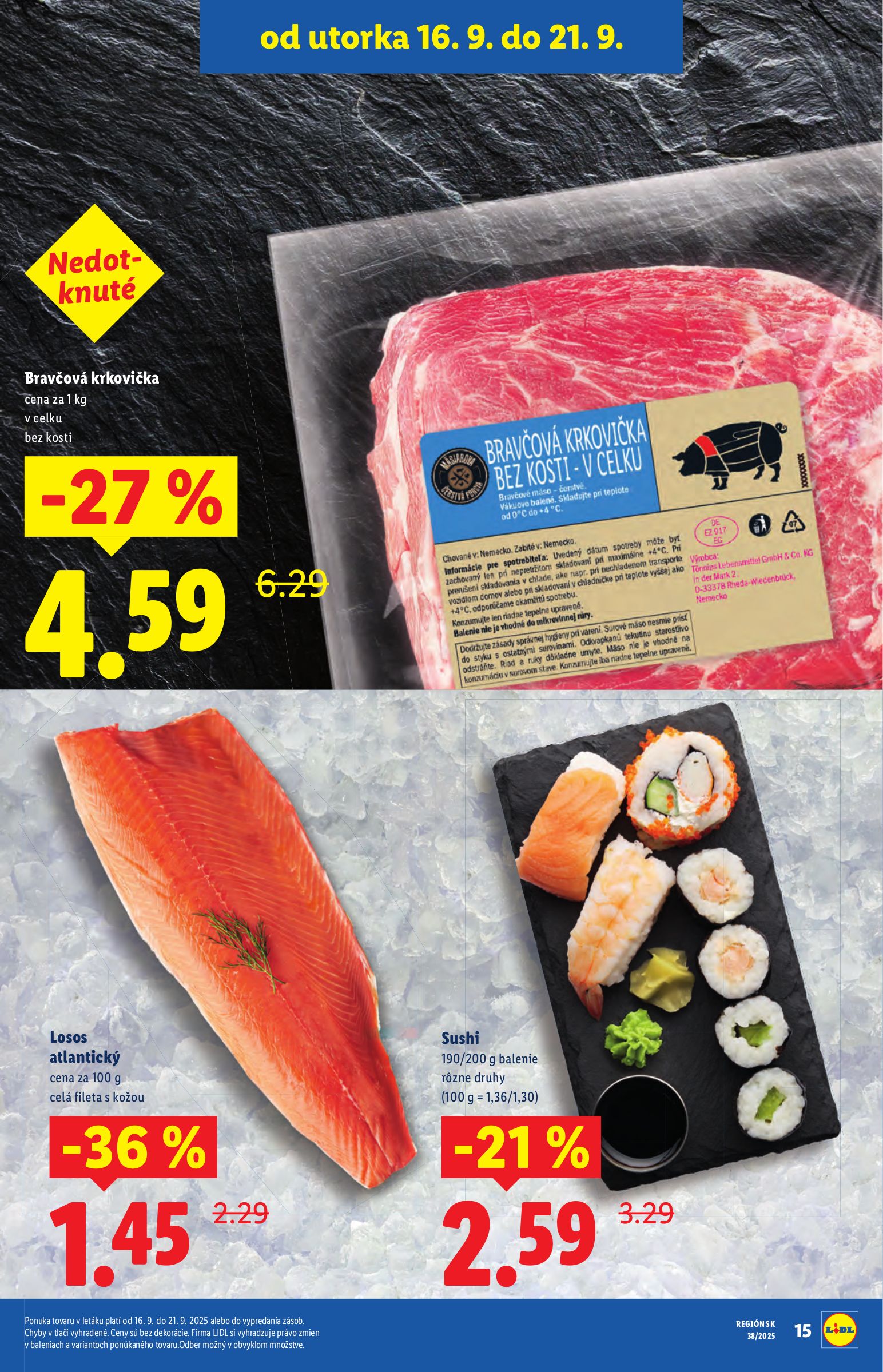 lidl - Leták Lidl platný od 16.09. do 21.09. - page: 15