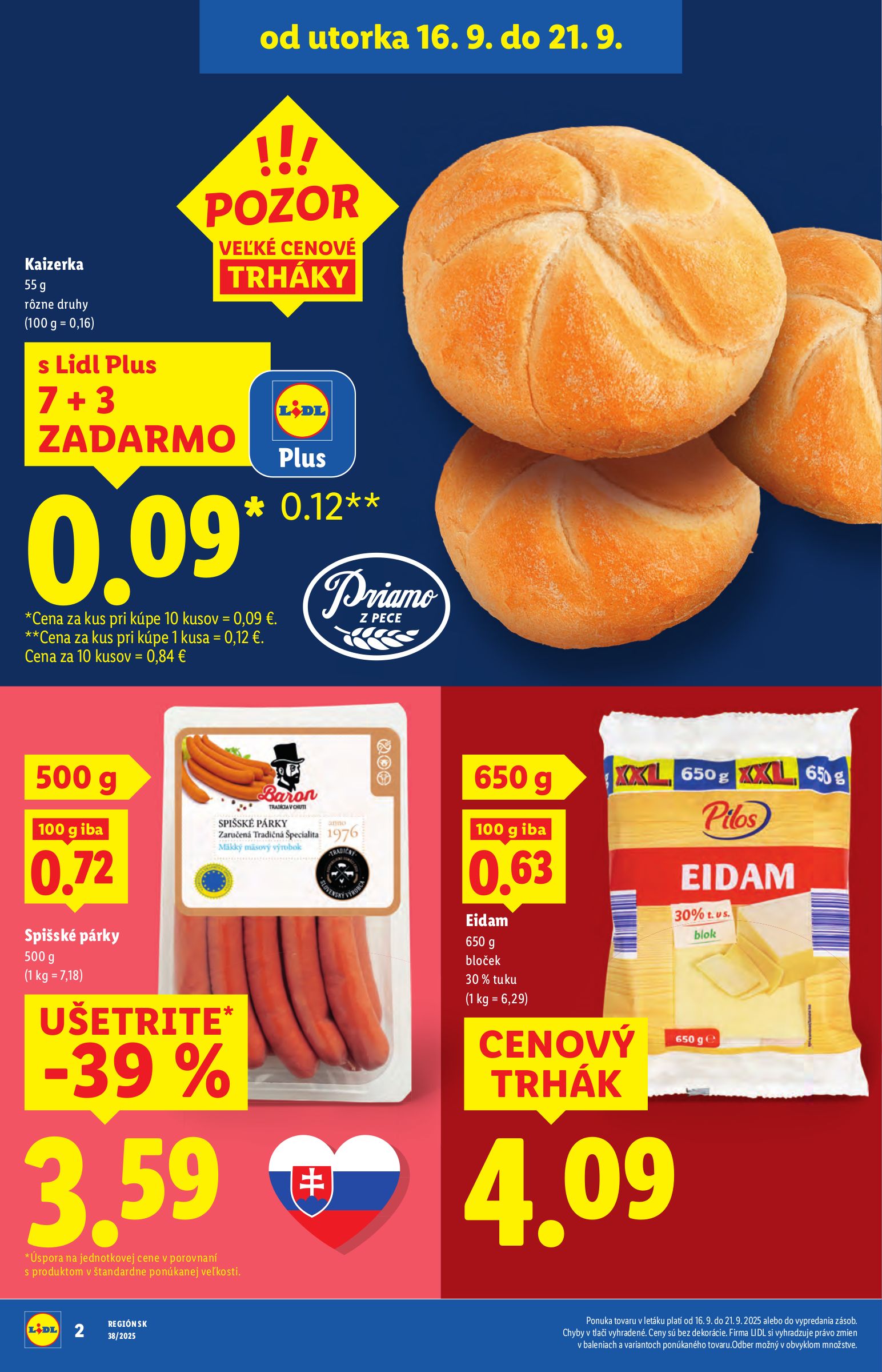 lidl - Leták Lidl platný od 16.09. do 21.09. - page: 2