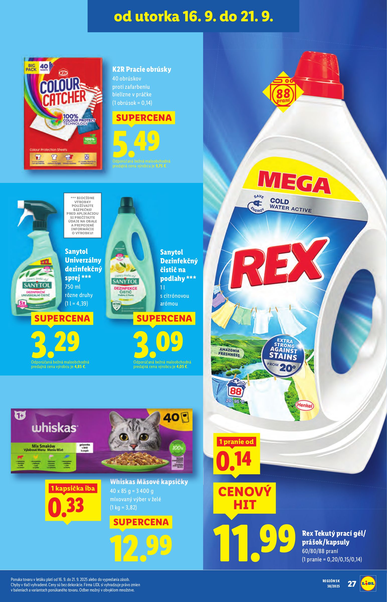 lidl - Leták Lidl platný od 16.09. do 21.09. - page: 27