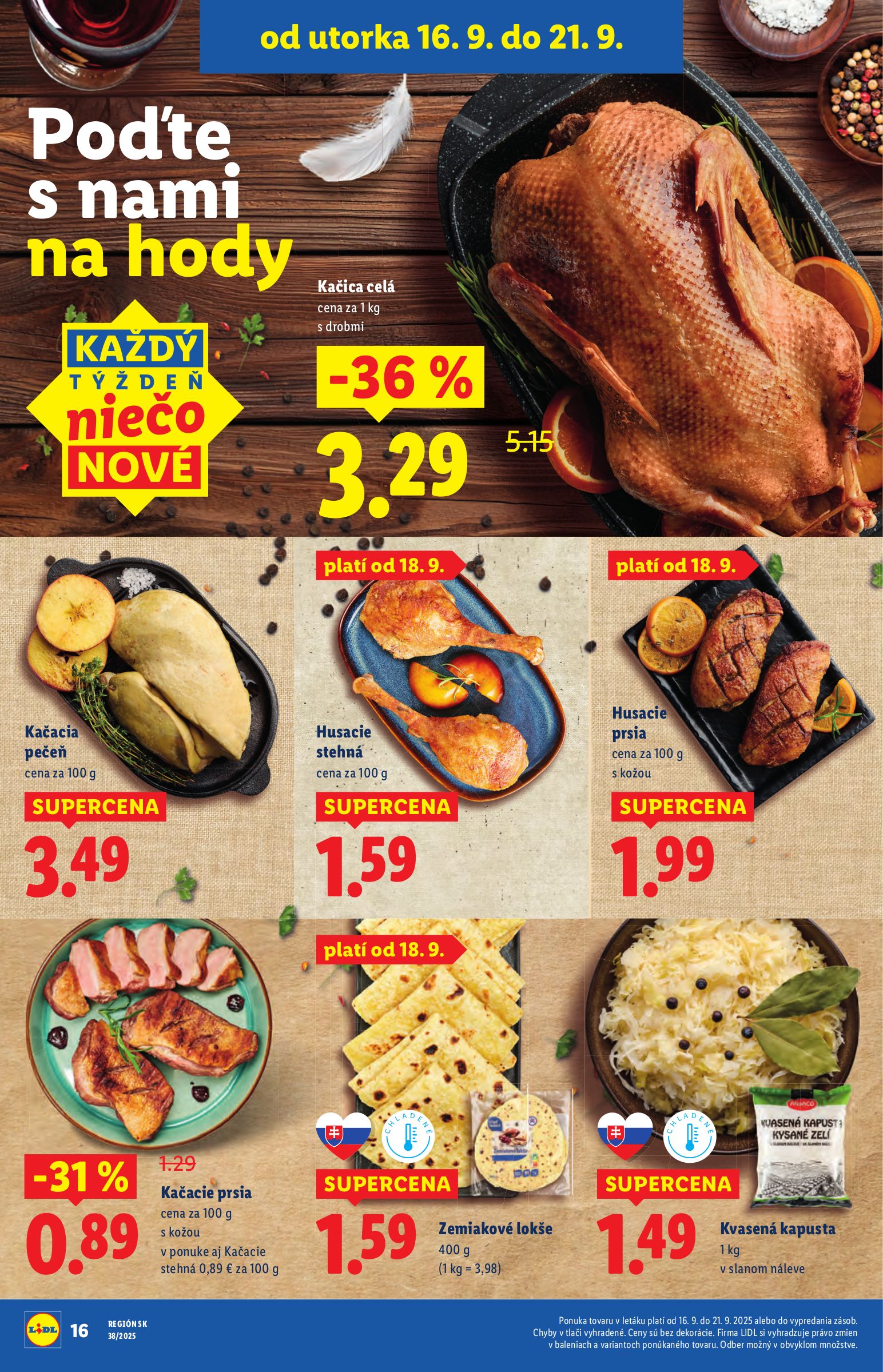lidl - Leták Lidl platný od 16.09. do 21.09. - page: 16