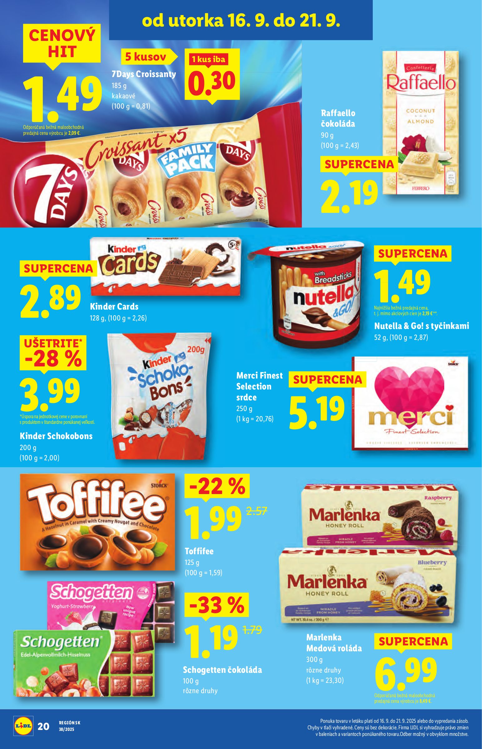 lidl - Leták Lidl platný od 16.09. do 21.09. - page: 20