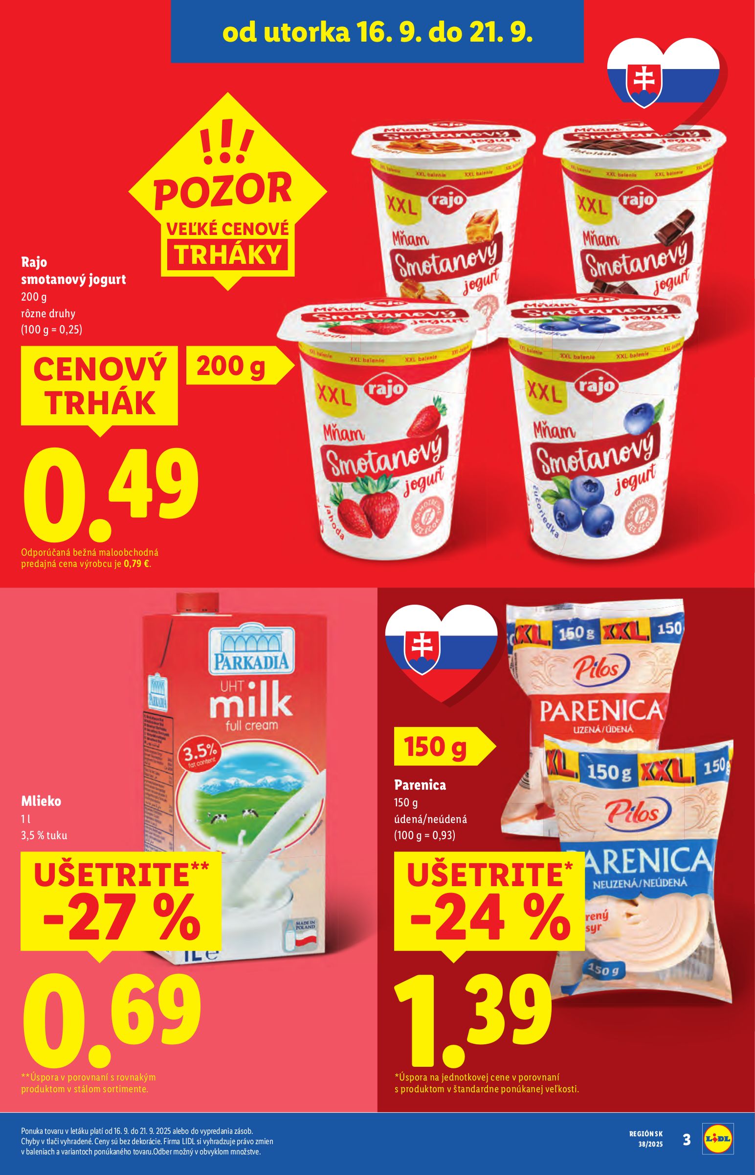 lidl - Leták Lidl platný od 16.09. do 21.09. - page: 3
