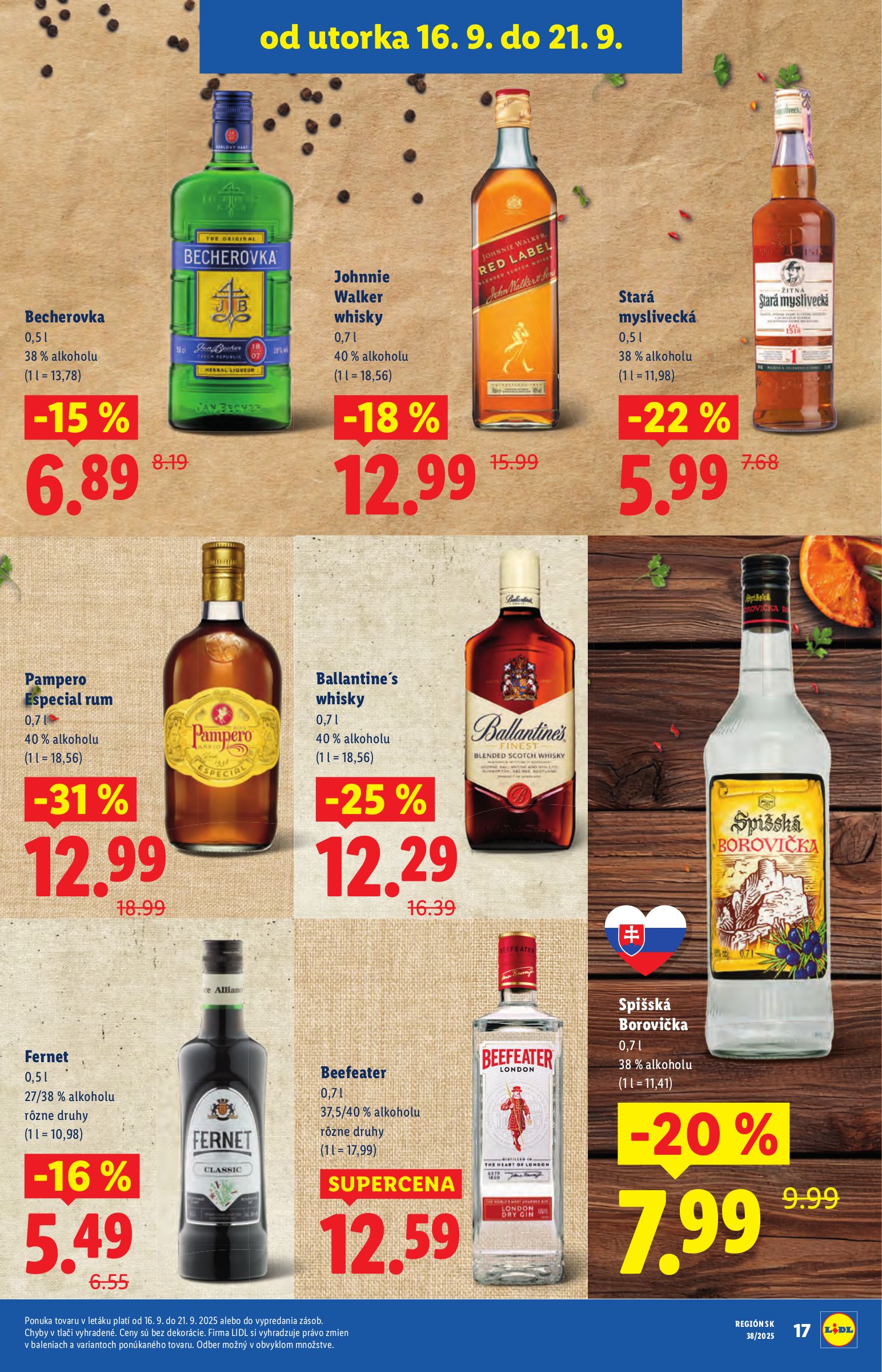 lidl - Leták Lidl platný od 16.09. do 21.09. - page: 17