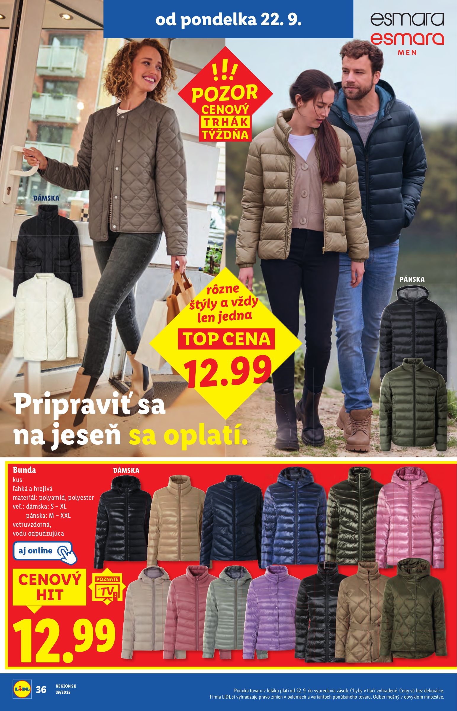 lidl - Leták Lidl platný od 22.09. do 28.09. - page: 58