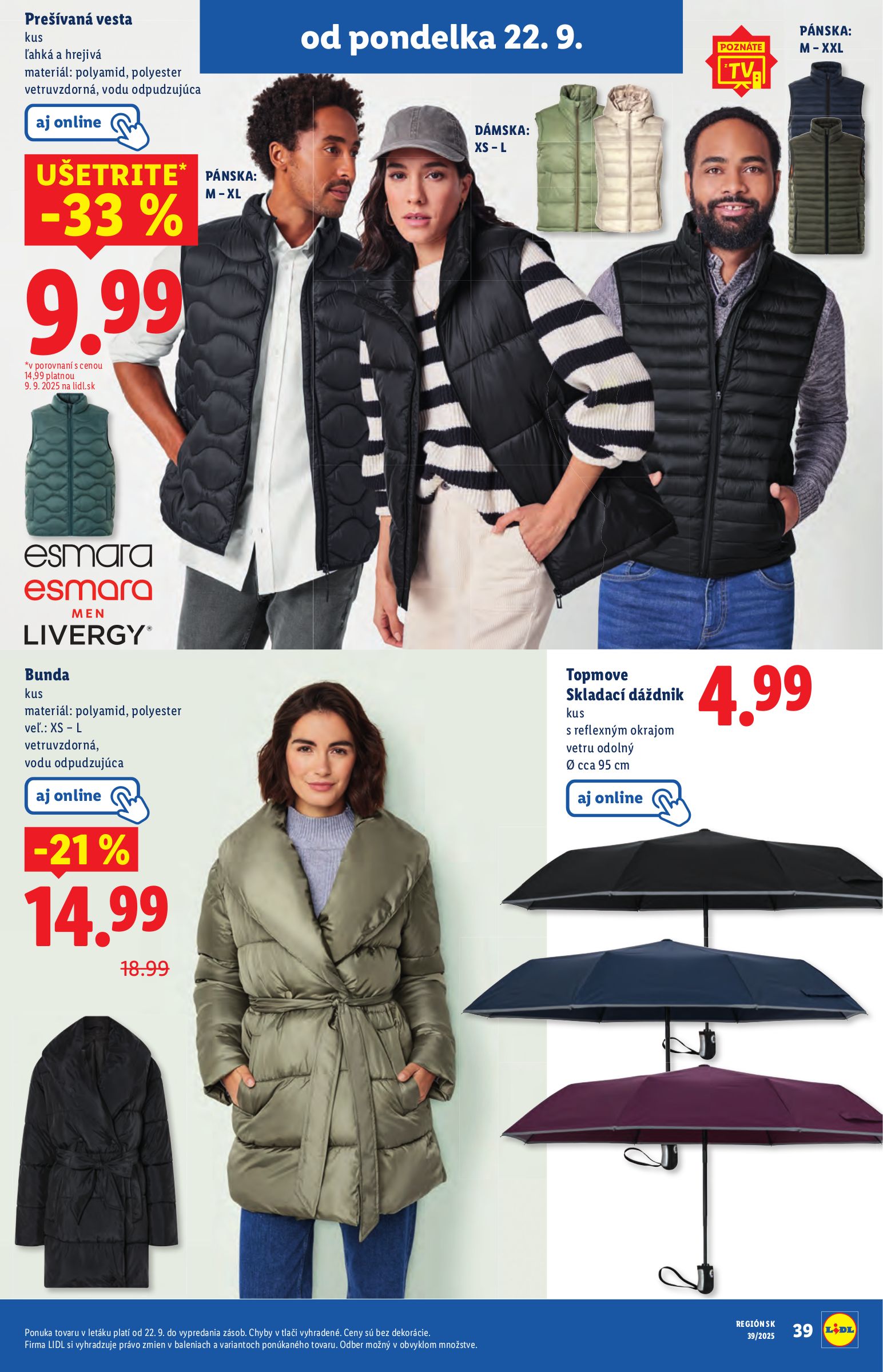 lidl - Leták Lidl platný od 22.09. do 28.09. - page: 61
