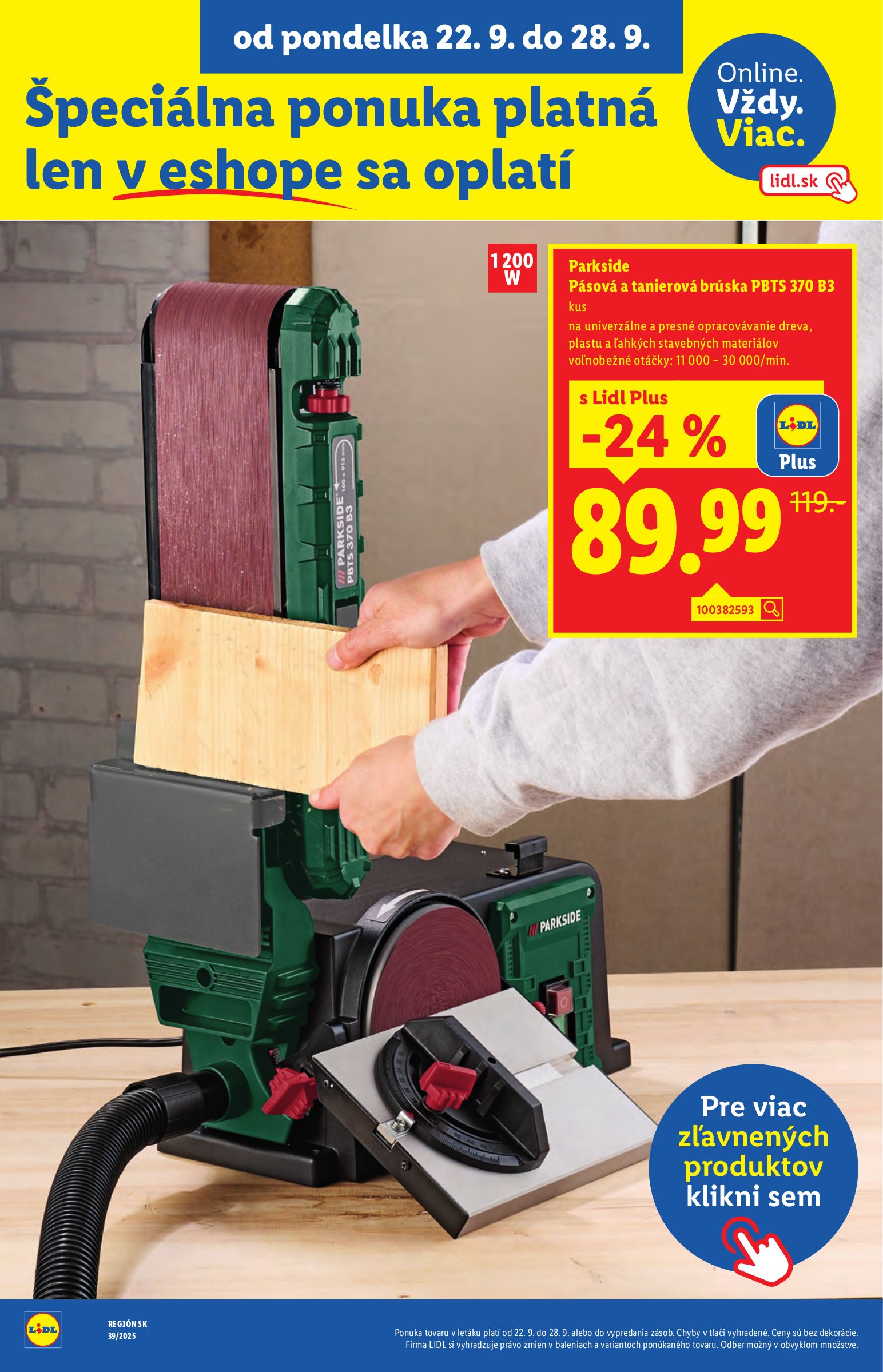 lidl - Leták Lidl platný od 22.09. do 28.09. - page: 67