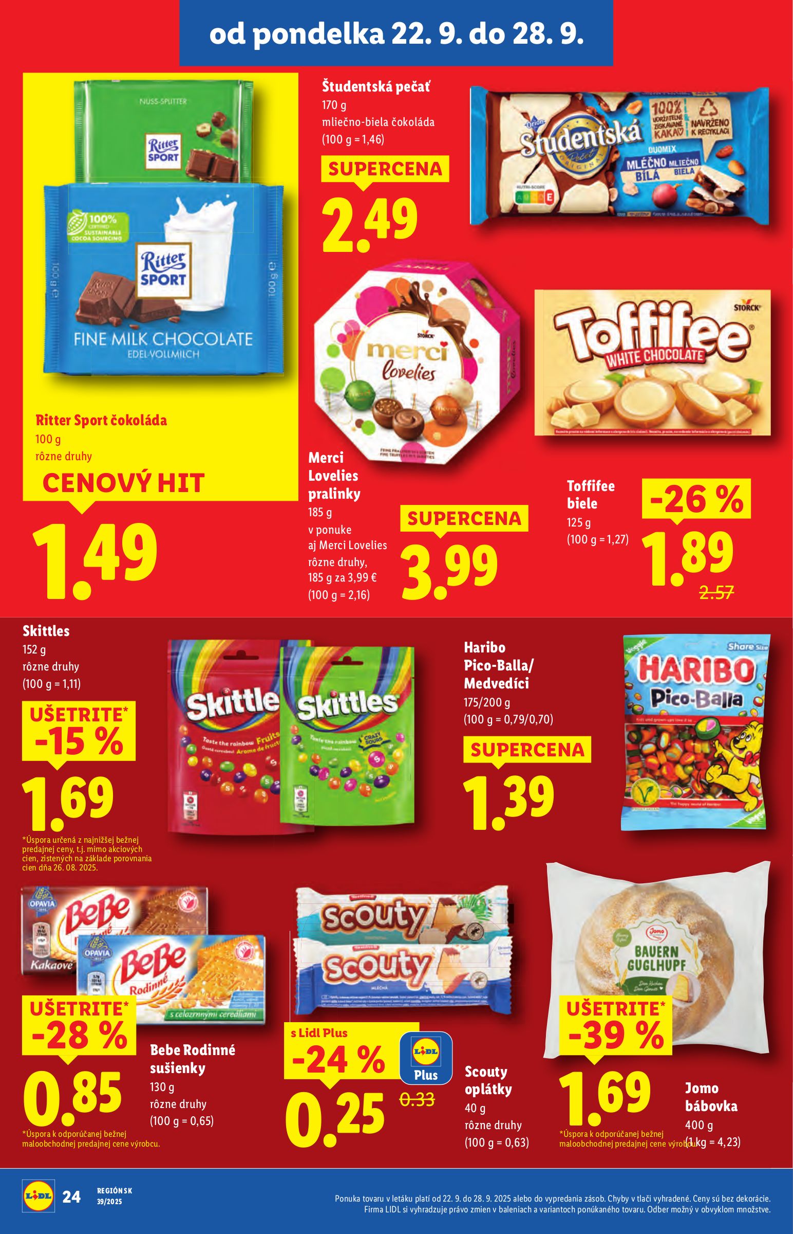 lidl - Leták Lidl platný od 22.09. do 28.09. - page: 40