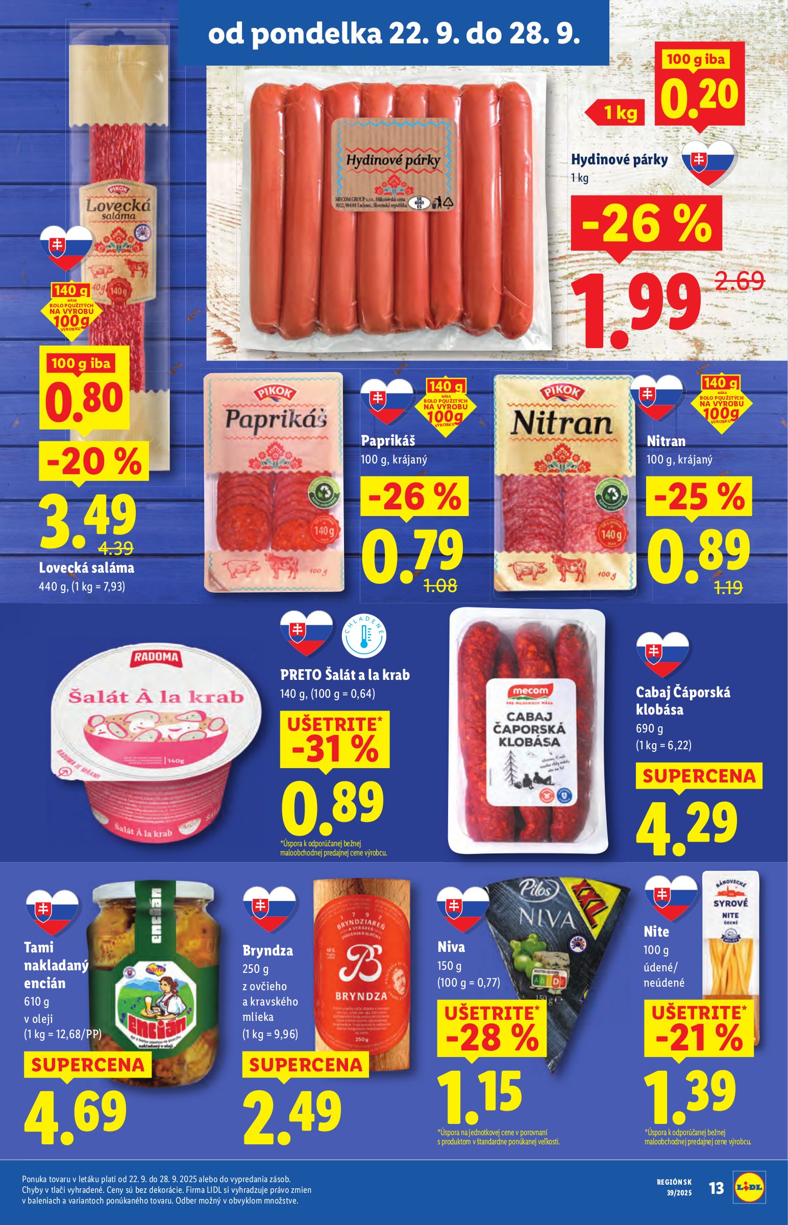 lidl - Leták Lidl platný od 22.09. do 28.09. - page: 19