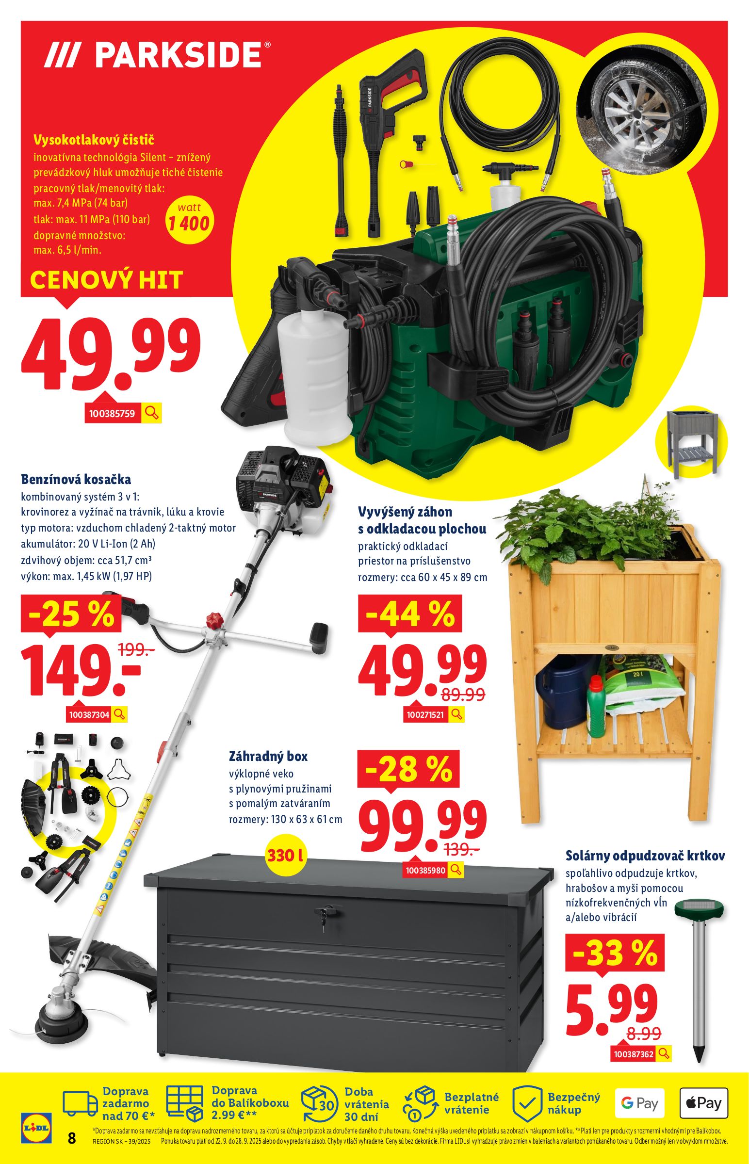 lidl - Leták Lidl.sk platný od 22.09. do 28.09. - page: 8