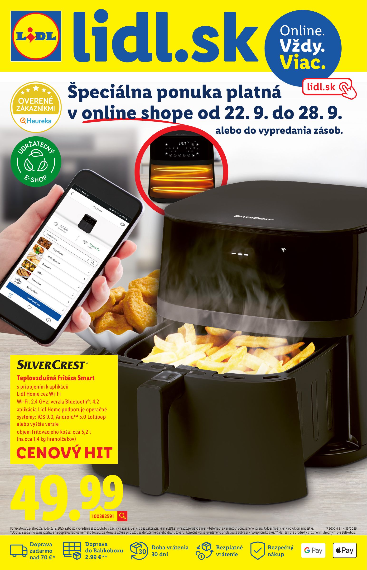 lidl - Leták Lidl.sk platný od 22.09. do 28.09.