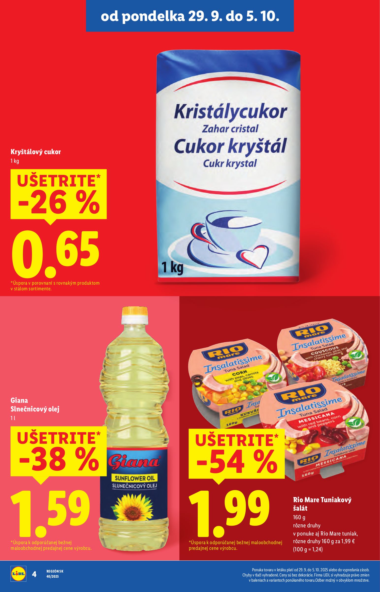 lidl - Leták Lidl platný od 29.09. do 05.10. - page: 4